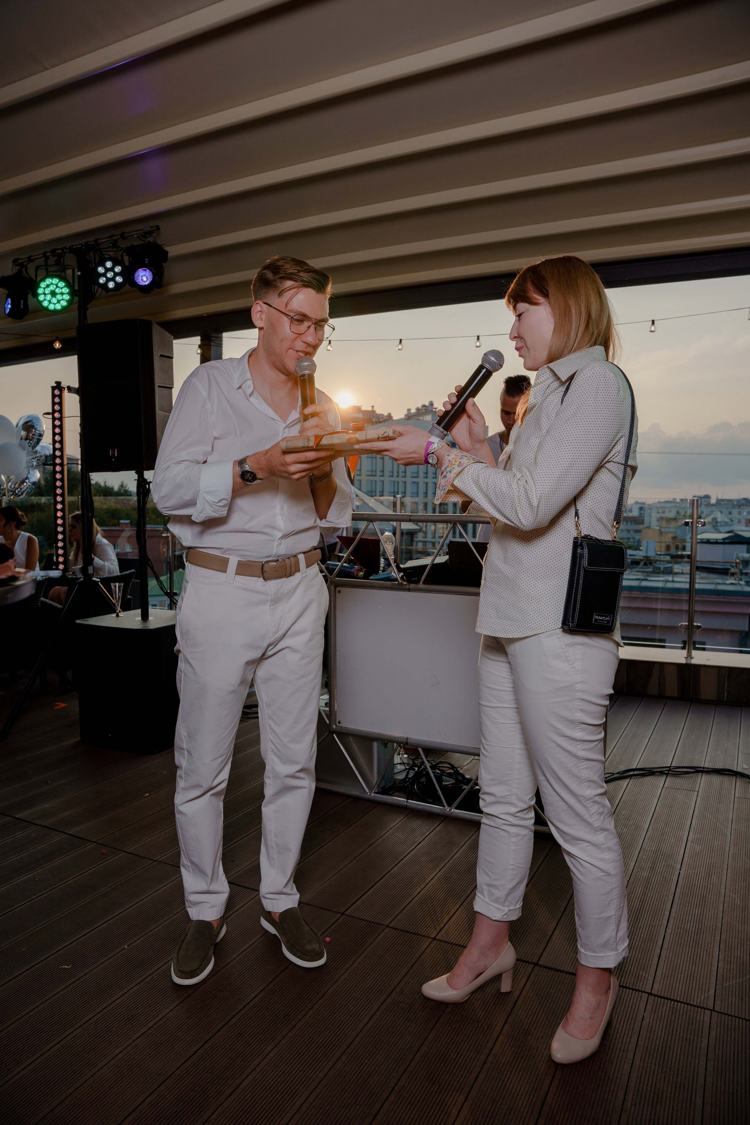 День рождения на крыше. Репортажный фотограф Москва Сергей Дружинин