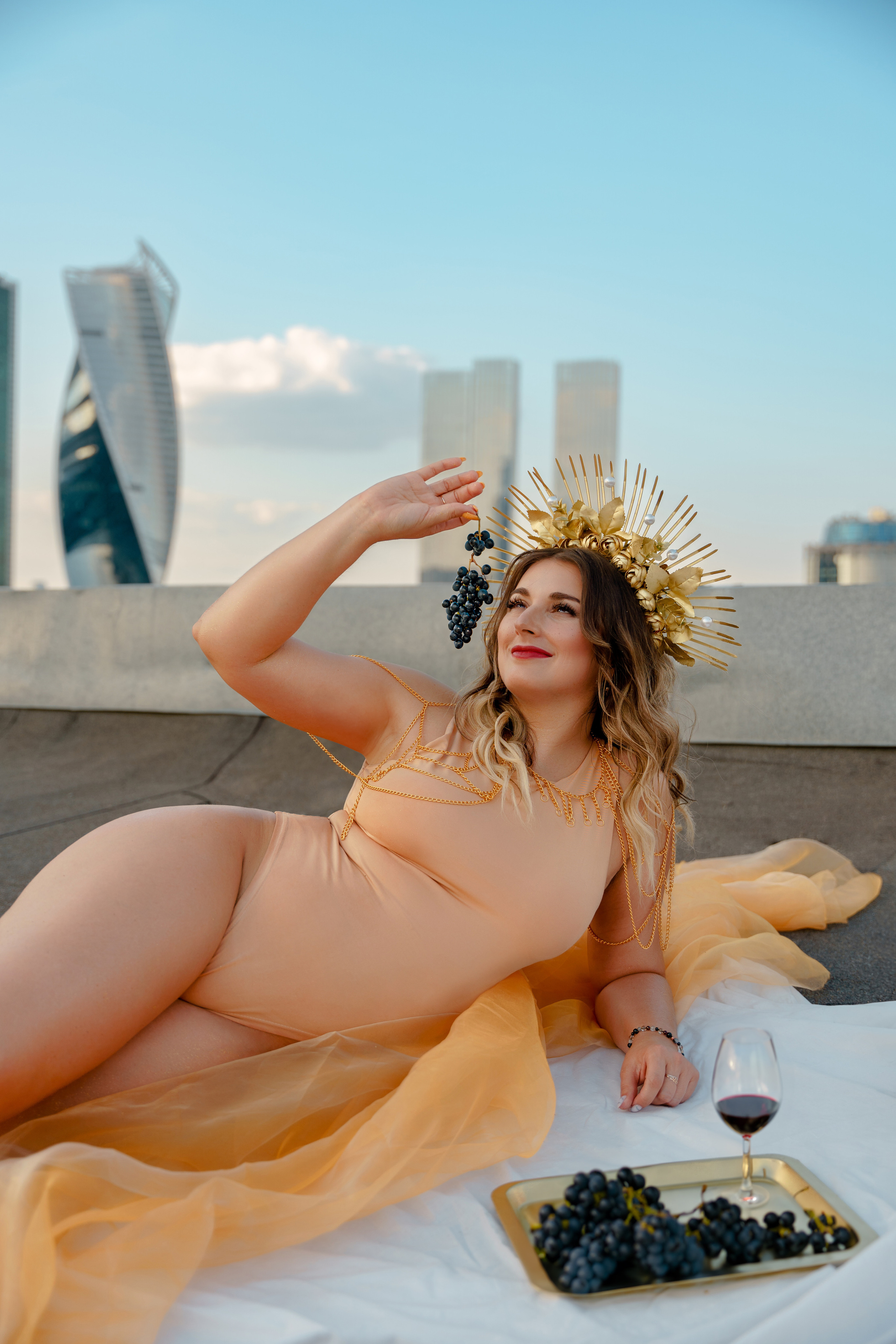 Фотосессия на крыше с ТОП фотографом. Репортажный фотограф Москва Сергей Дружинин