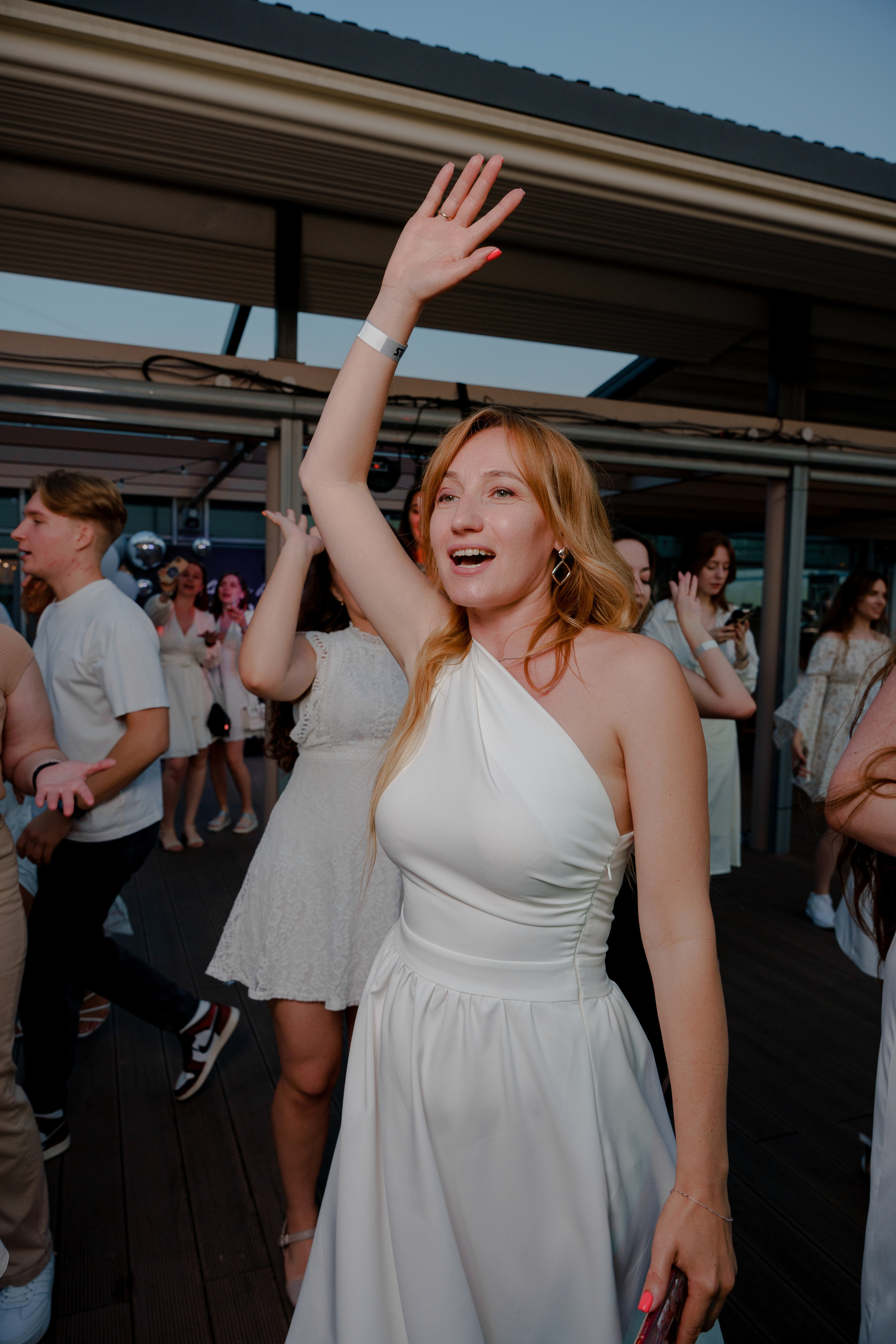 День рождения на крыше. Репортажный фотограф Москва Сергей Дружинин