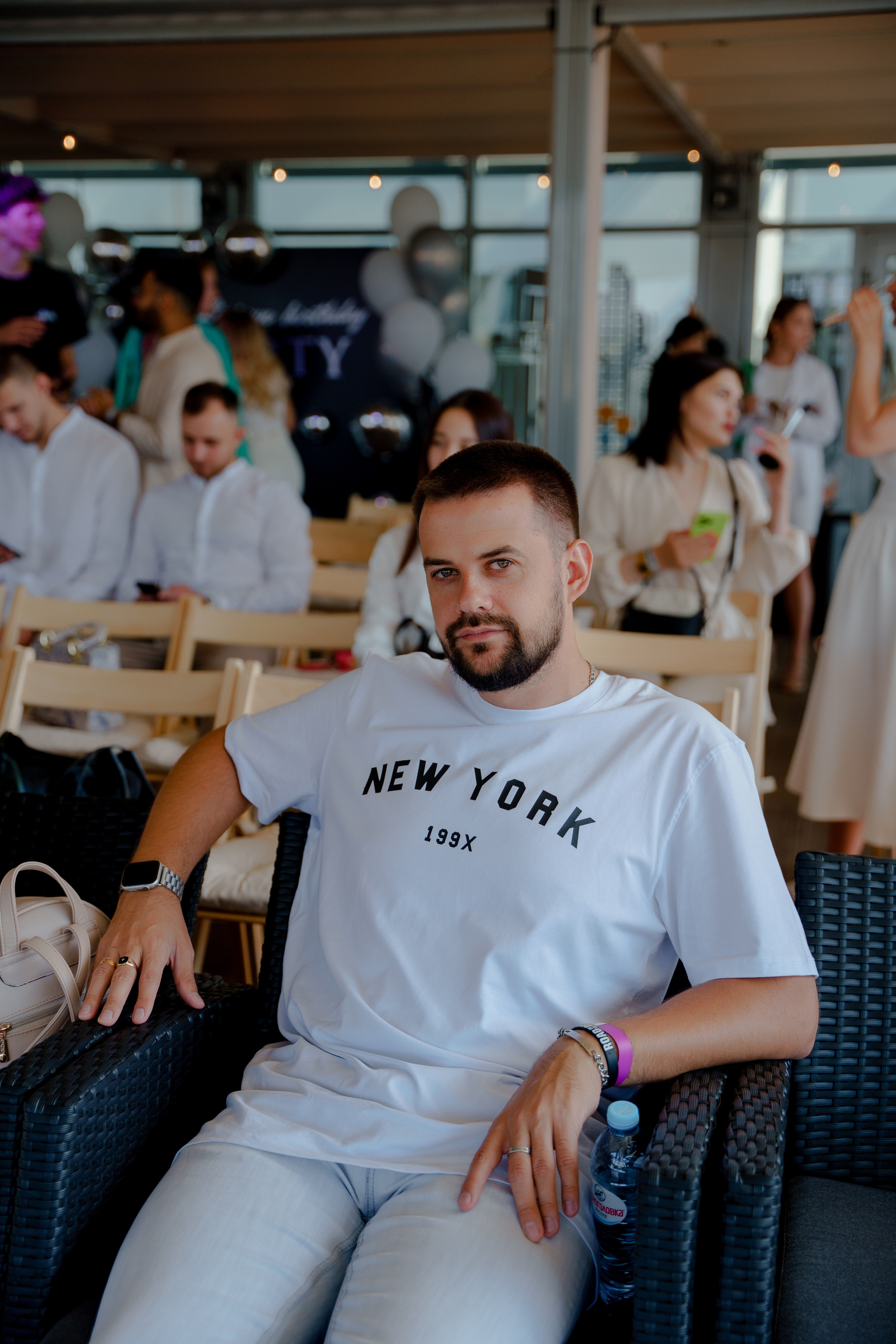 День рождения на крыше. Репортажный фотограф Москва Сергей Дружинин