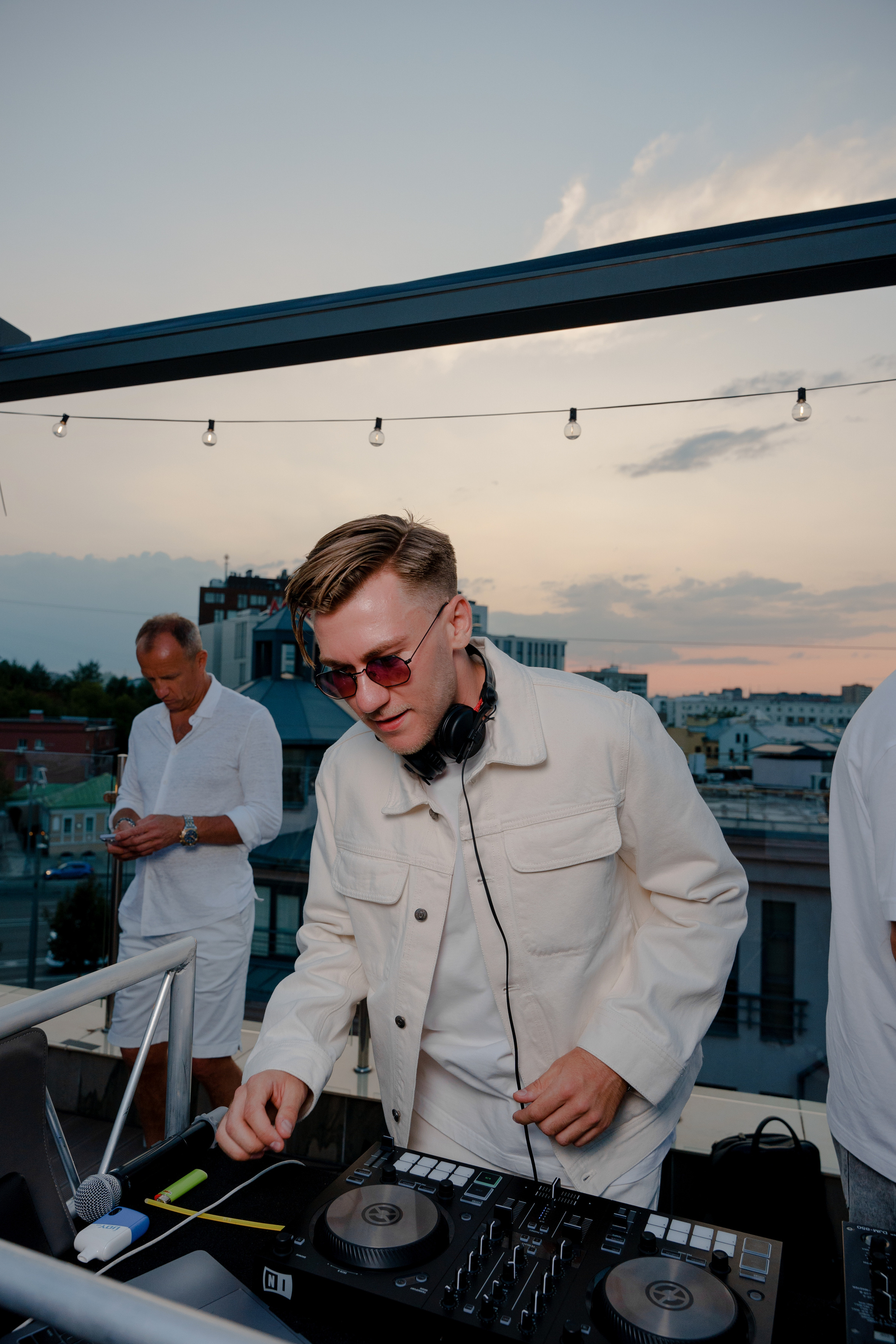 День рождения на крыше. Репортажный фотограф Москва Сергей Дружинин