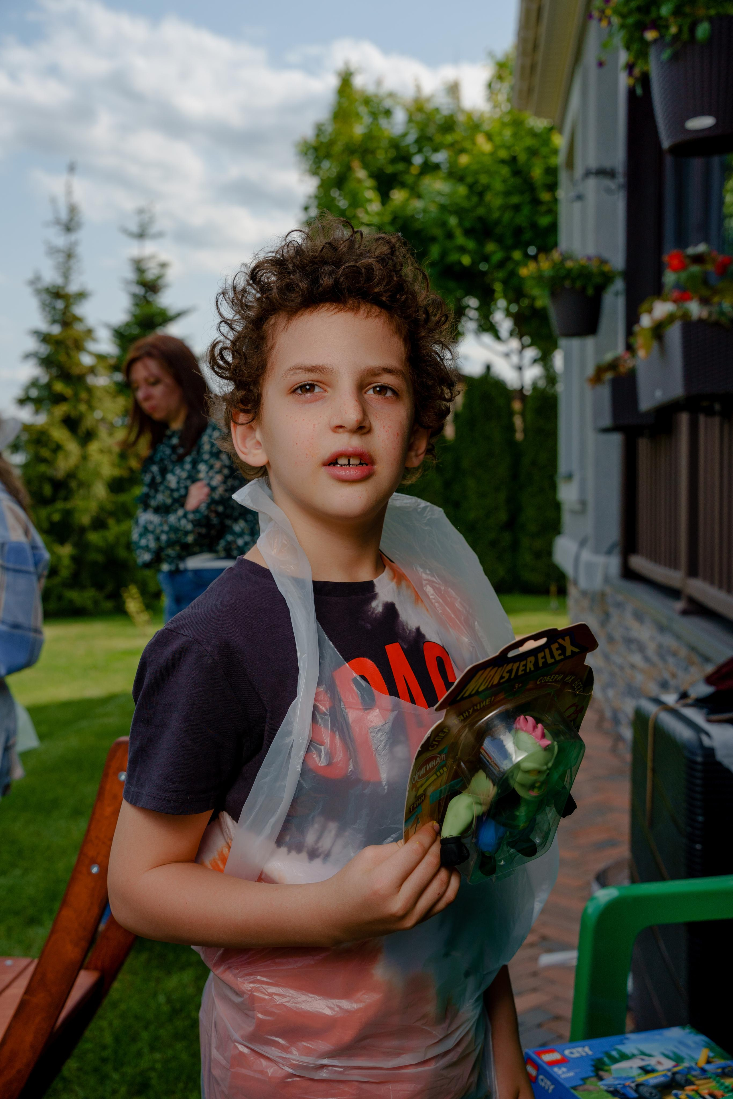 Детский рождения в загородном доме. Репортажный фотограф Москва Сергей Дружинин