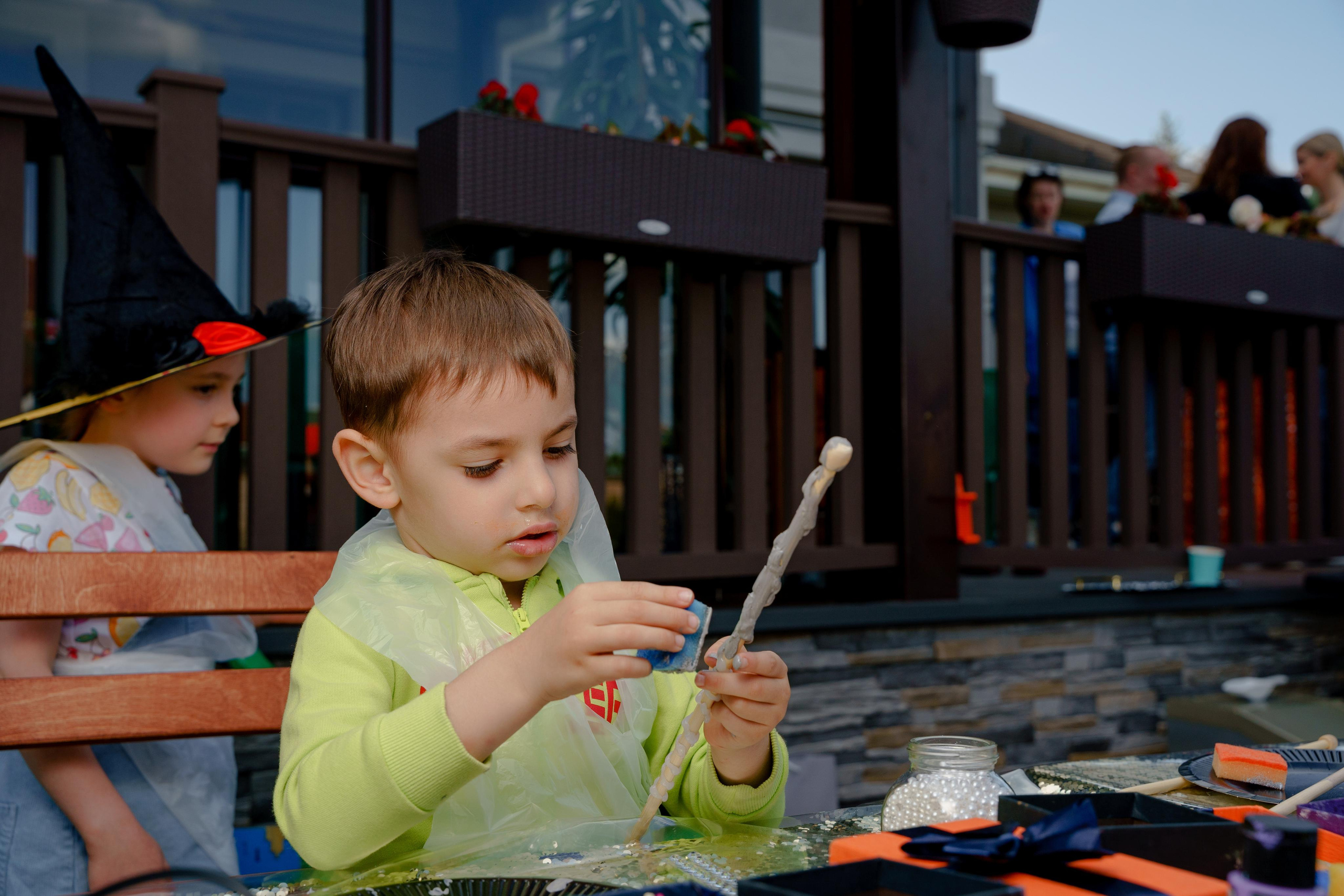 Детский рождения в загородном доме. Репортажный фотограф Москва Сергей Дружинин