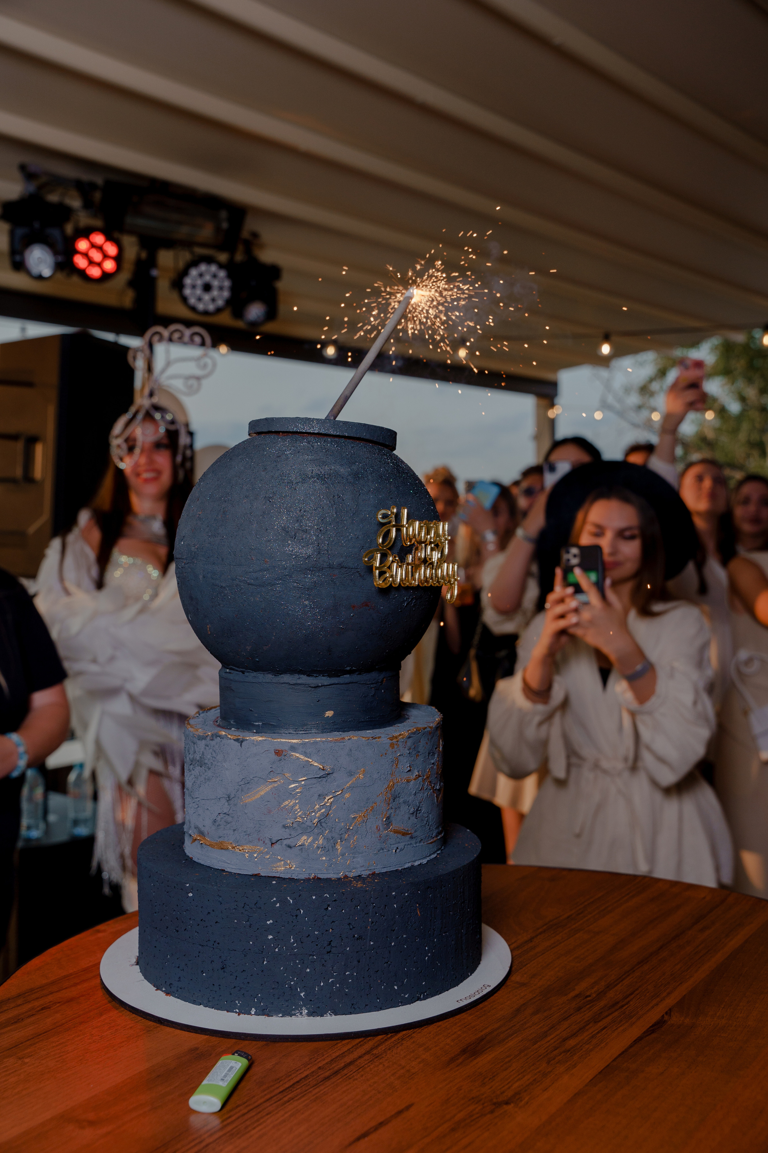 День рождения на крыше. Репортажный фотограф Москва Сергей Дружинин