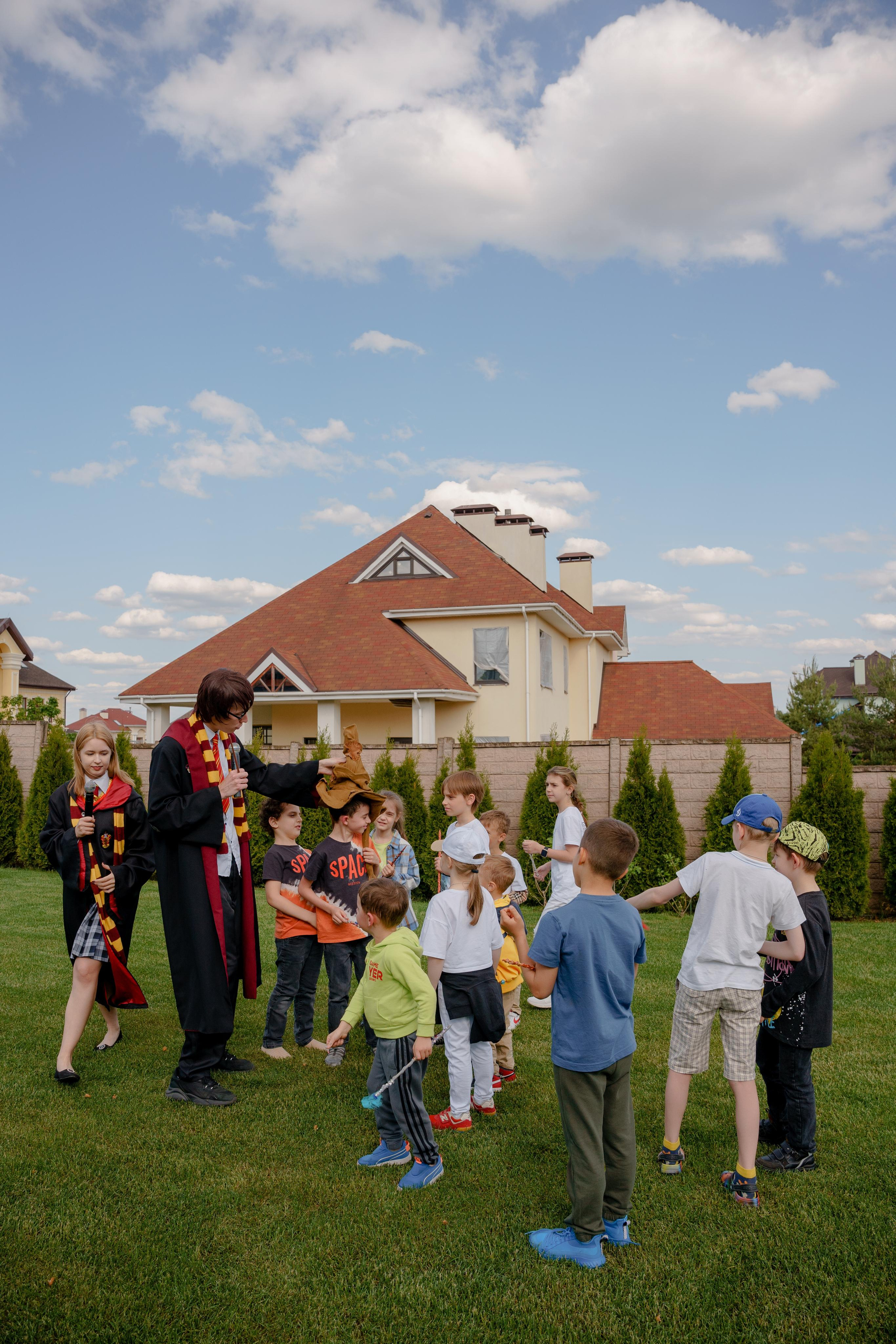 Детский рождения в загородном доме. Репортажный фотограф Москва Сергей Дружинин