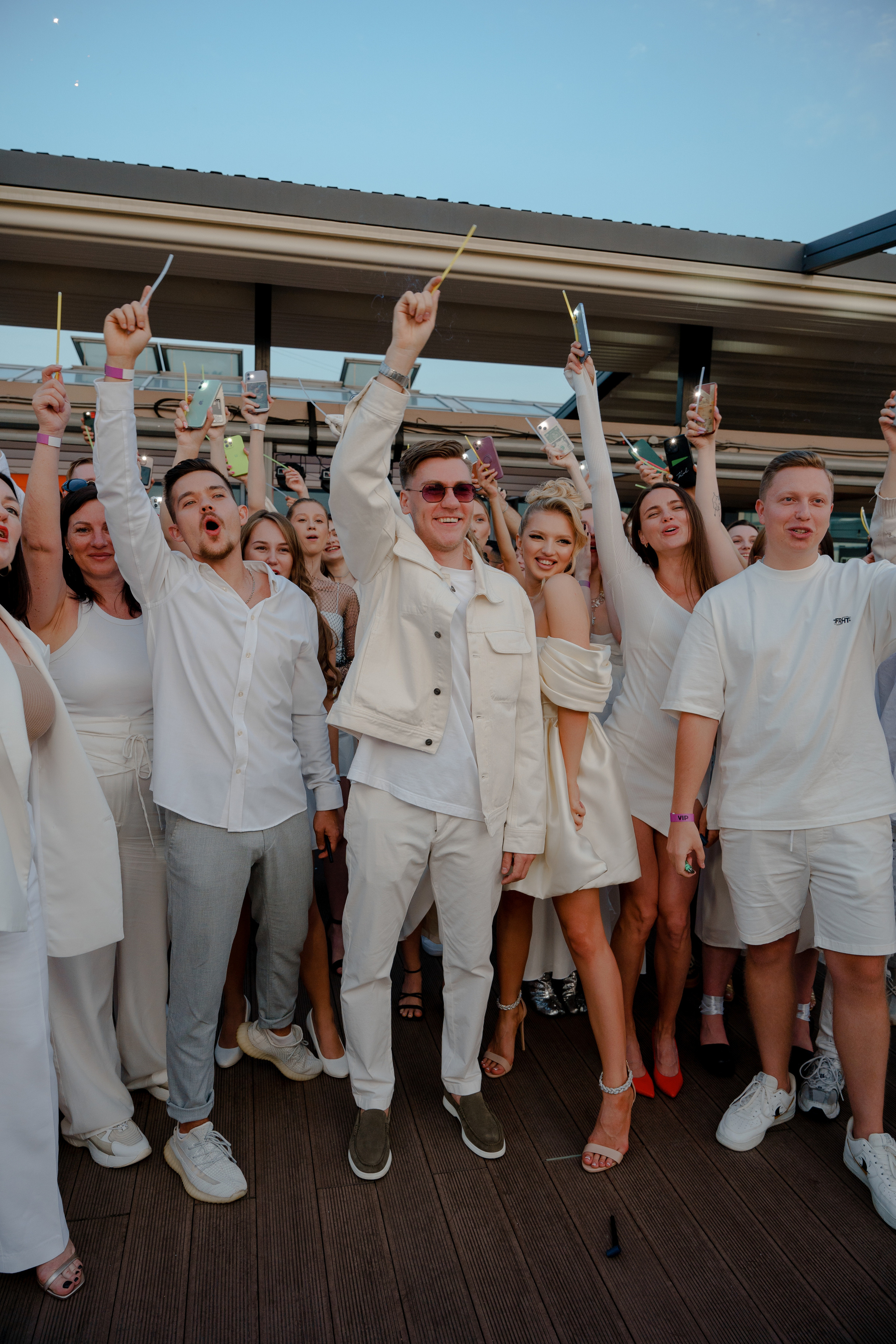 День рождения на крыше. Репортажный фотограф Москва Сергей Дружинин