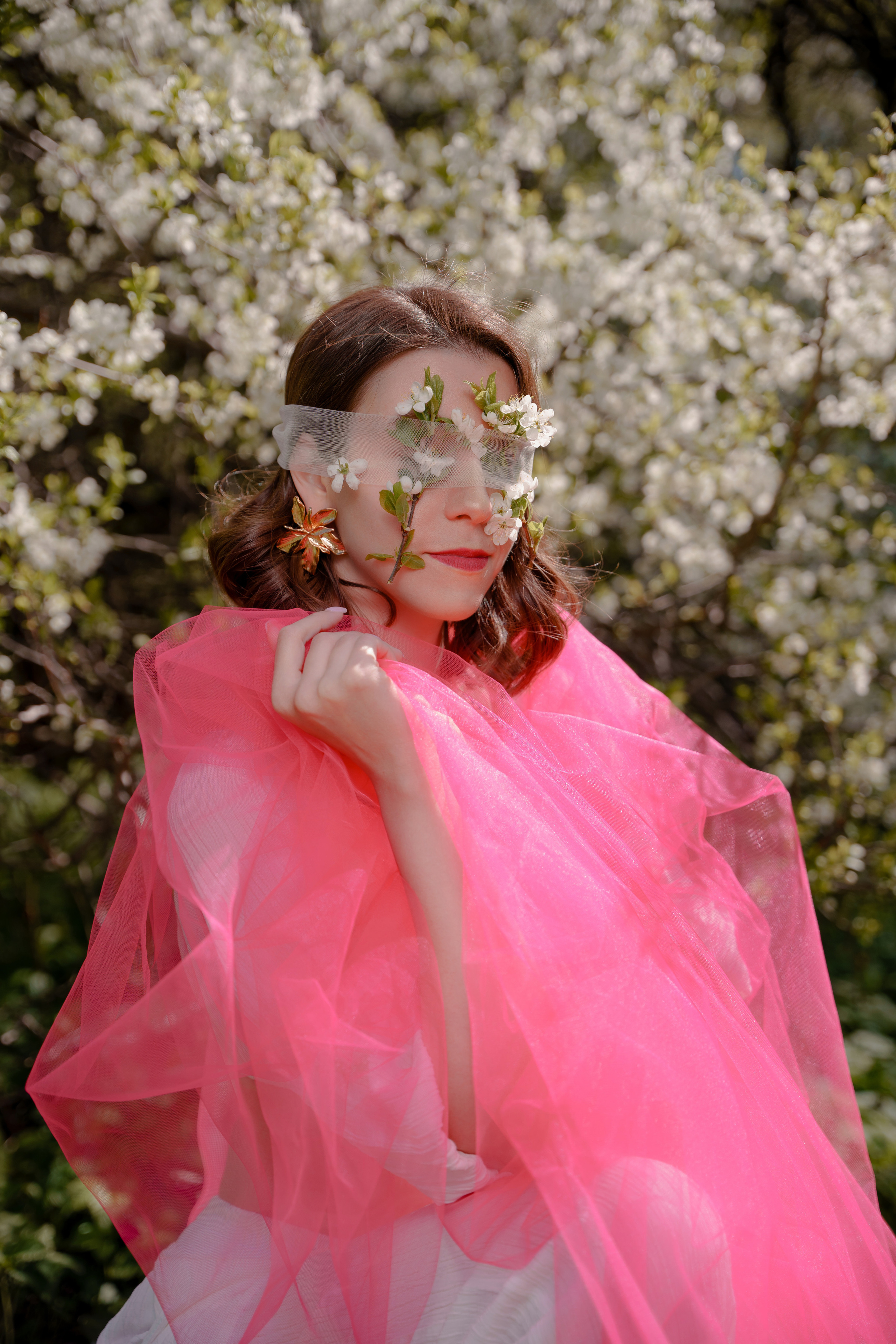 Фотограф на фотосессию с цветением в Москве. Репортажный фотограф Москва Сергей Дружинин