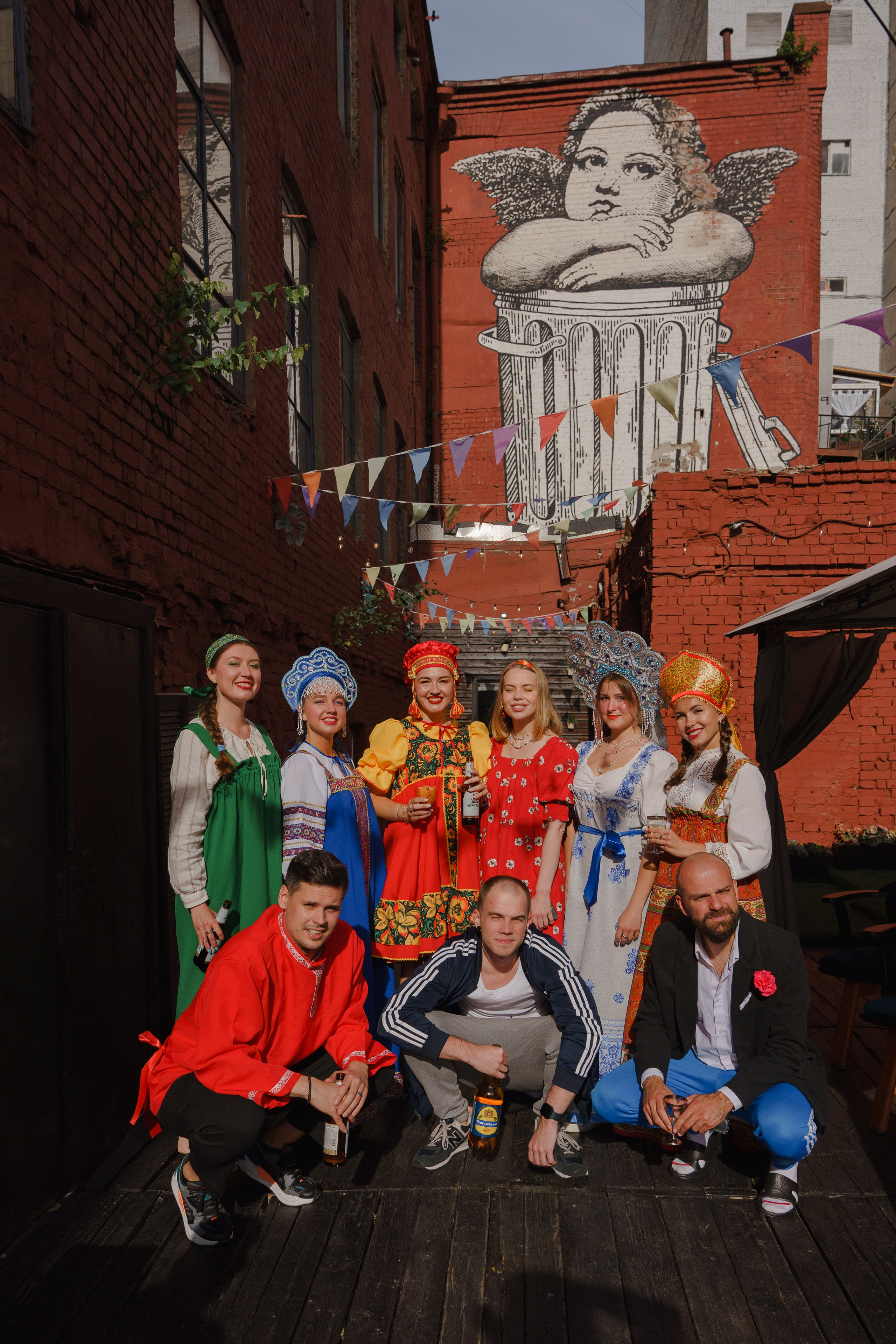 Фотограф на вечеринку в стиле «Деревня дураков» Москва. Репортажный фотограф Москва Сергей Дружинин