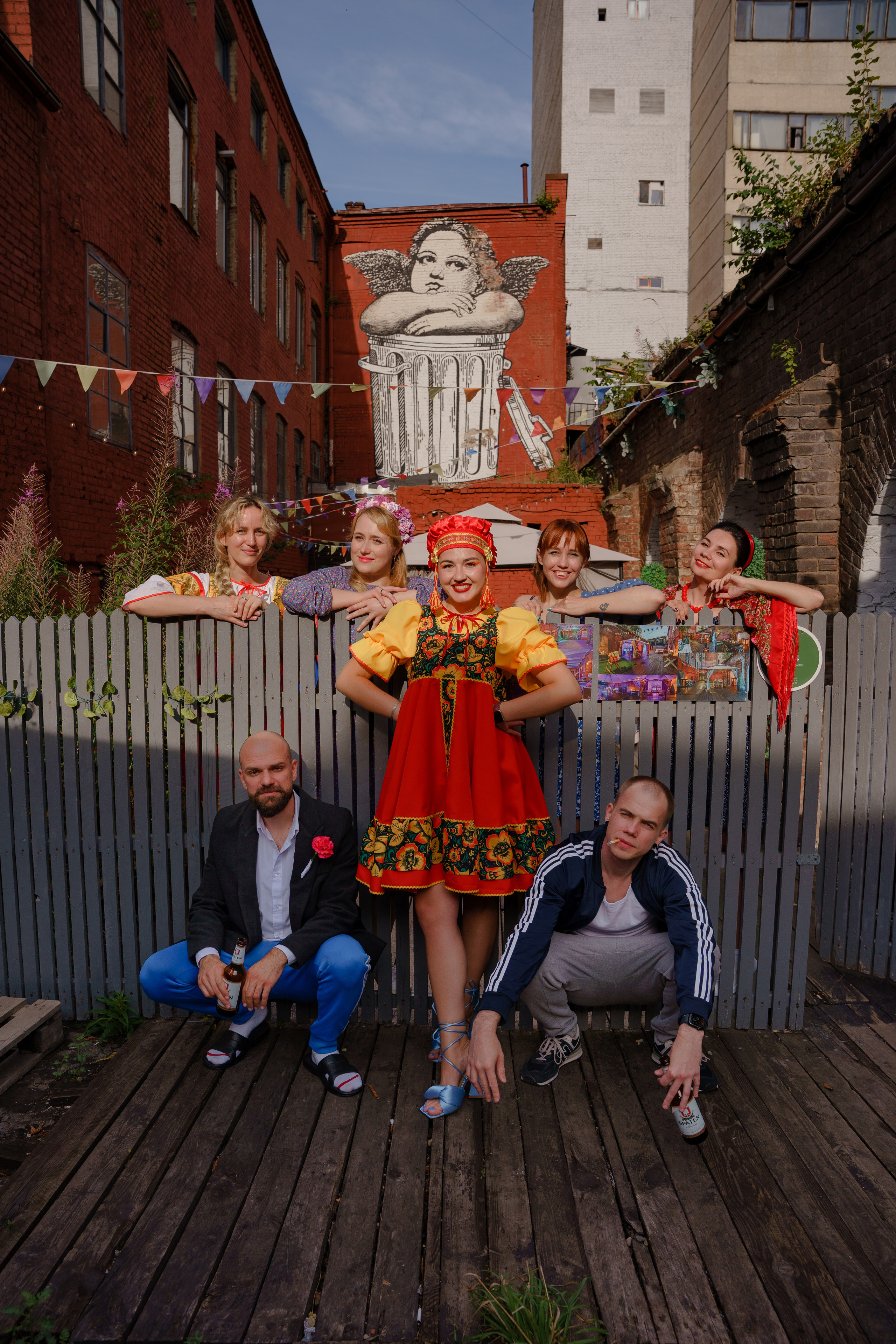 Фотограф на вечеринку в стиле «Деревня дураков» Москва. Репортажный фотограф Москва Сергей Дружинин