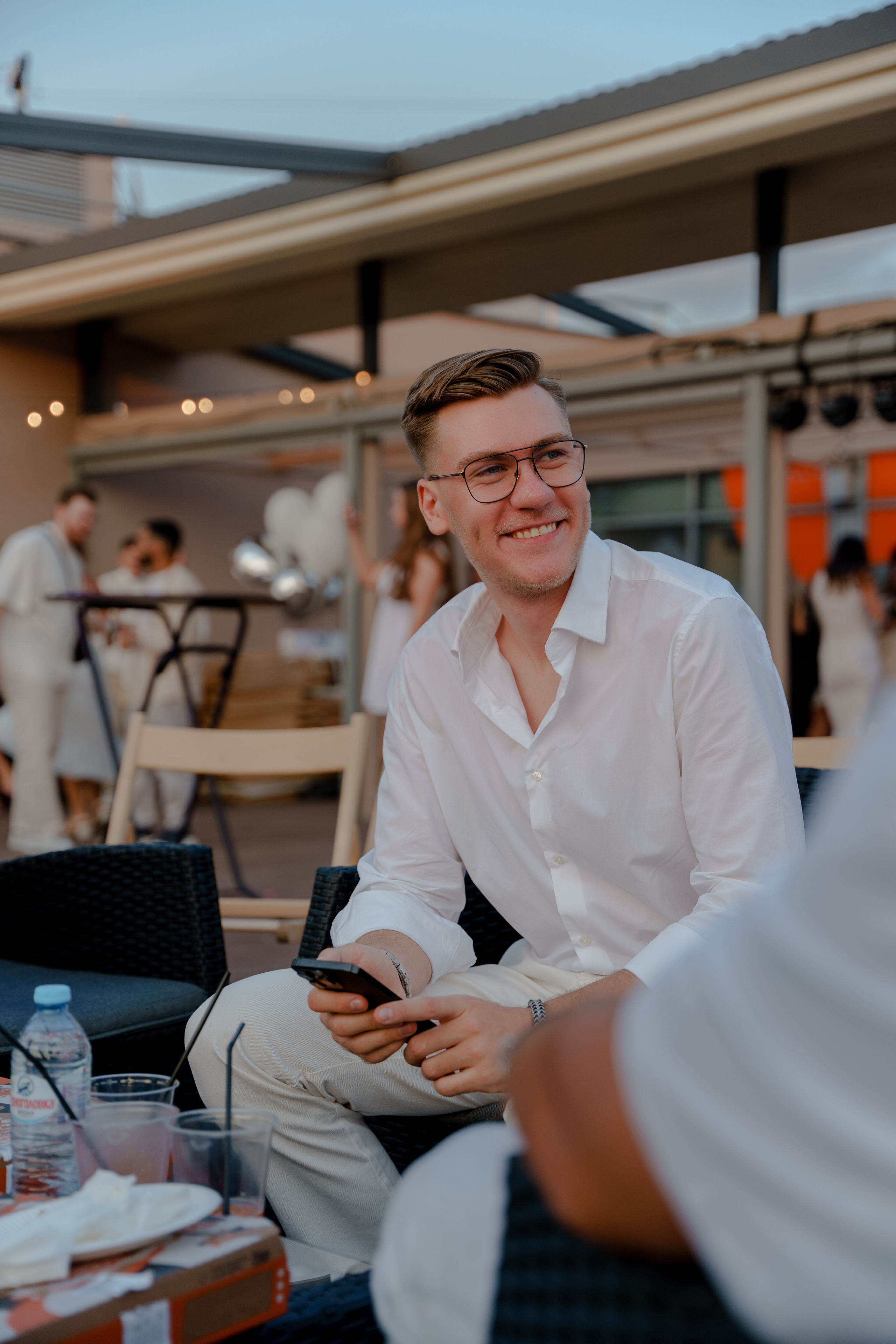 День рождения на крыше. Репортажный фотограф Москва Сергей Дружинин