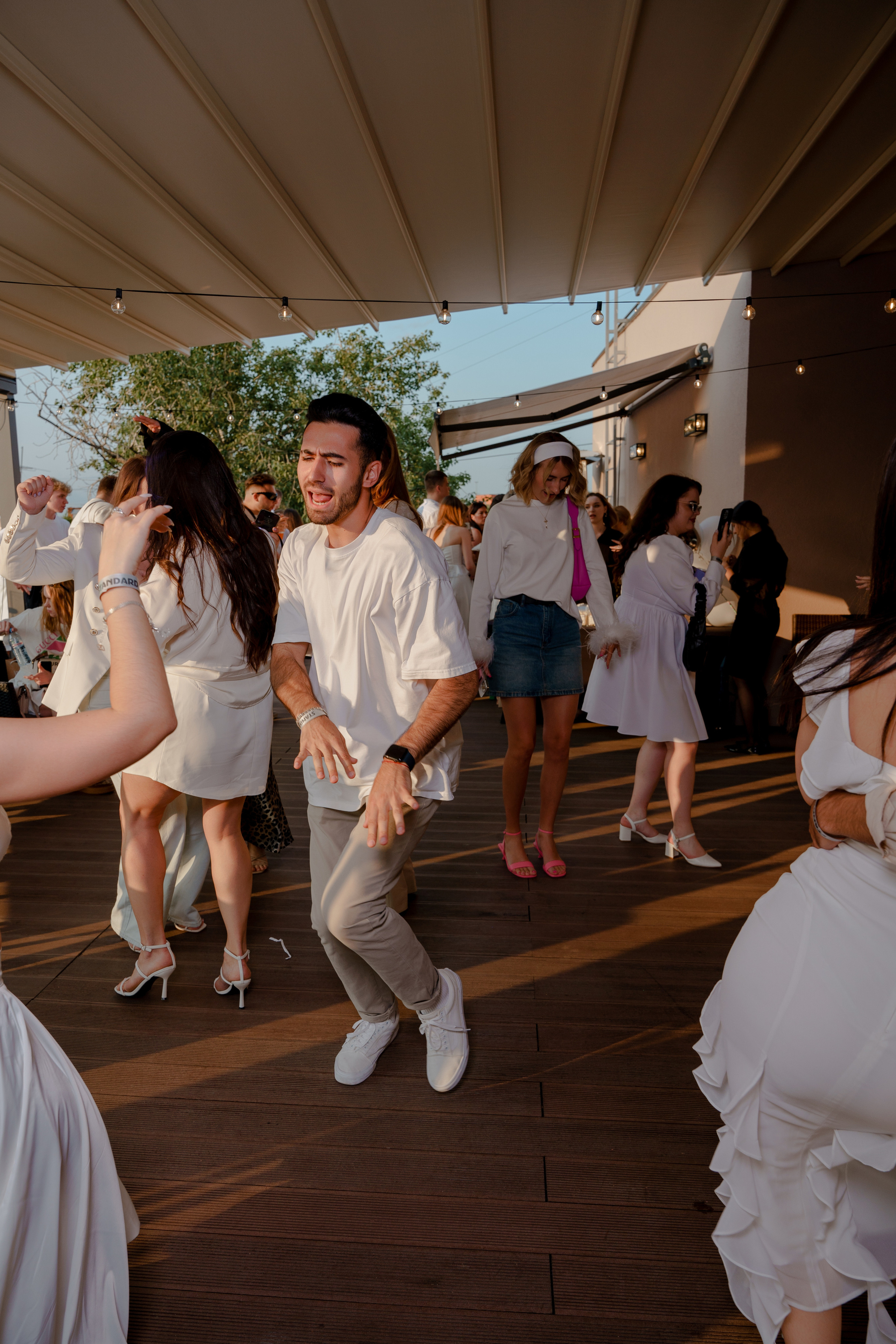 День рождения на крыше. Репортажный фотограф Москва Сергей Дружинин