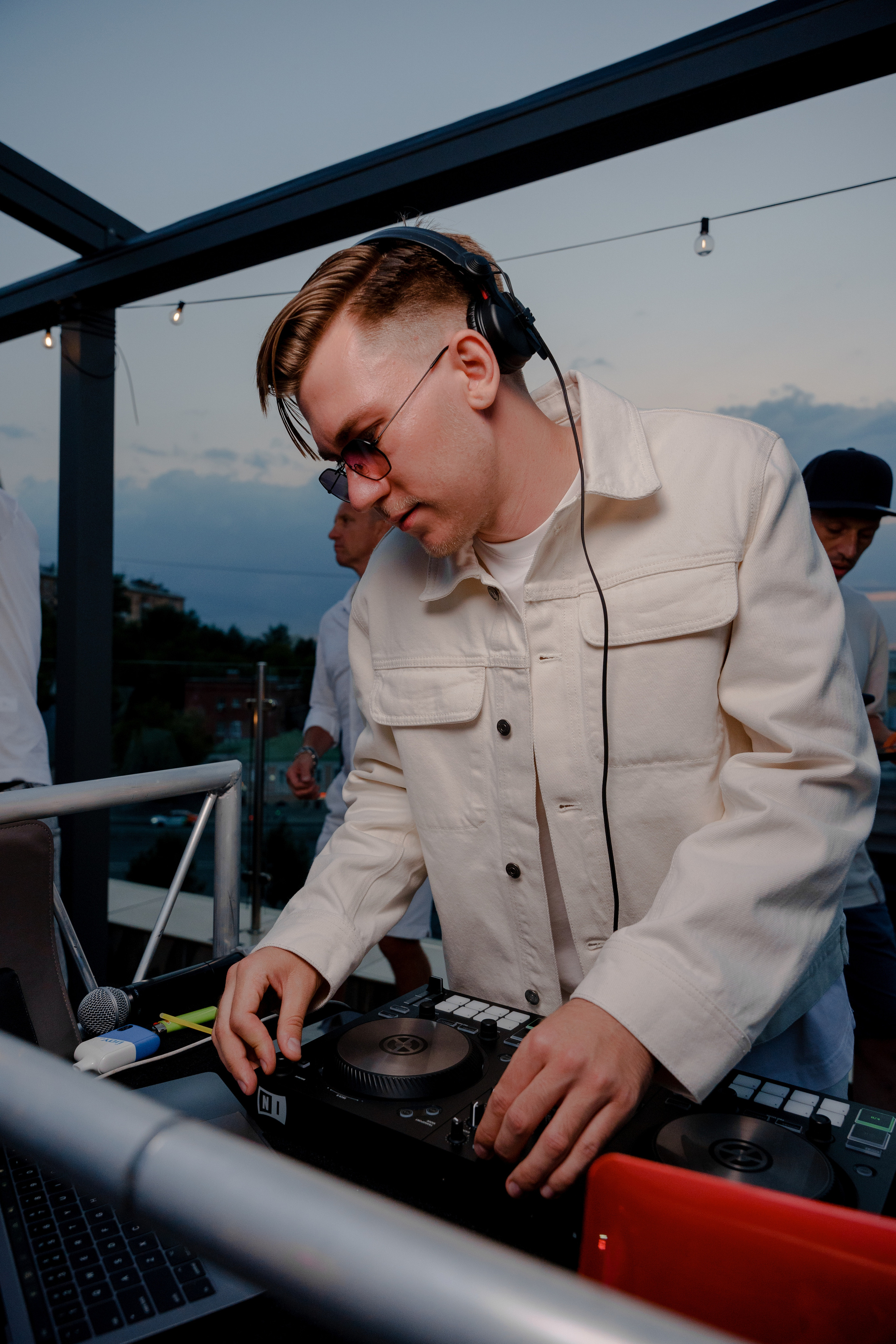 День рождения на крыше. Репортажный фотограф Москва Сергей Дружинин