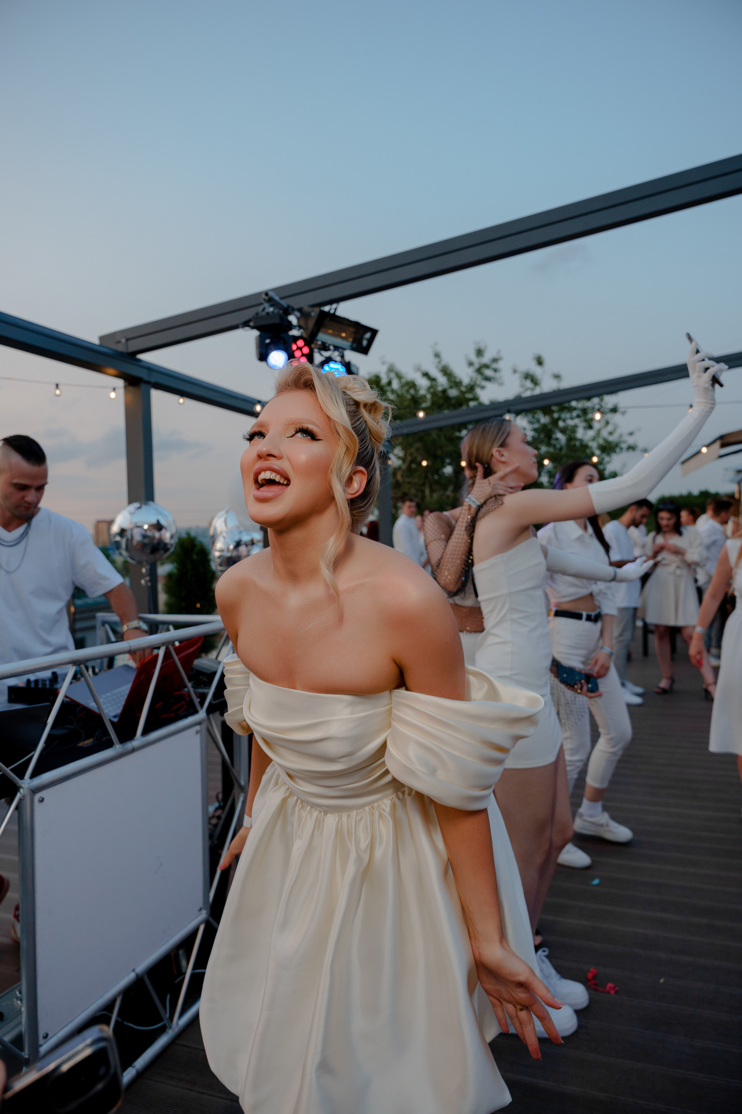 День рождения на крыше. Репортажный фотограф Москва Сергей Дружинин