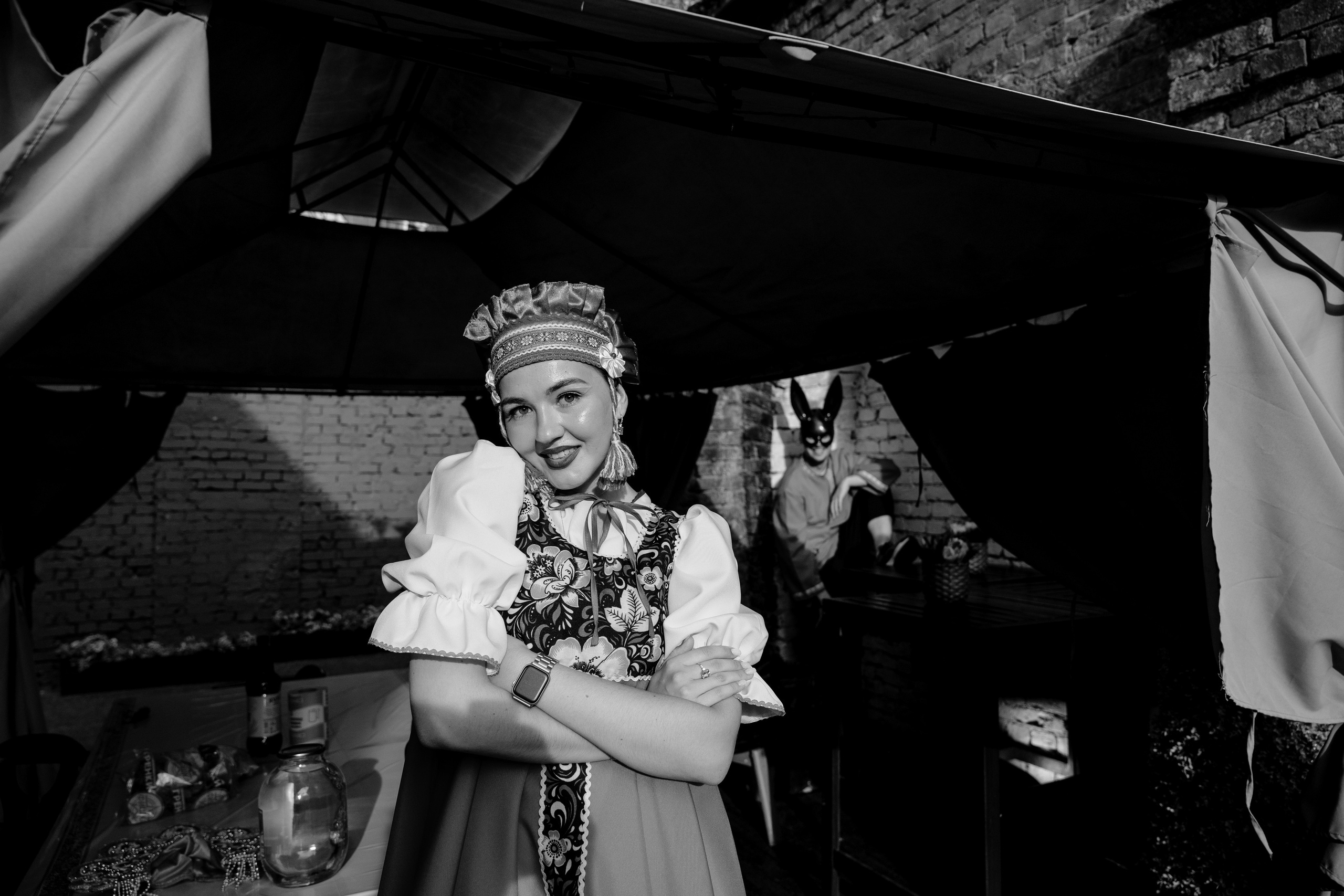 Фотограф на вечеринку в стиле «Деревня дураков» Москва. Репортажный фотограф Москва Сергей Дружинин