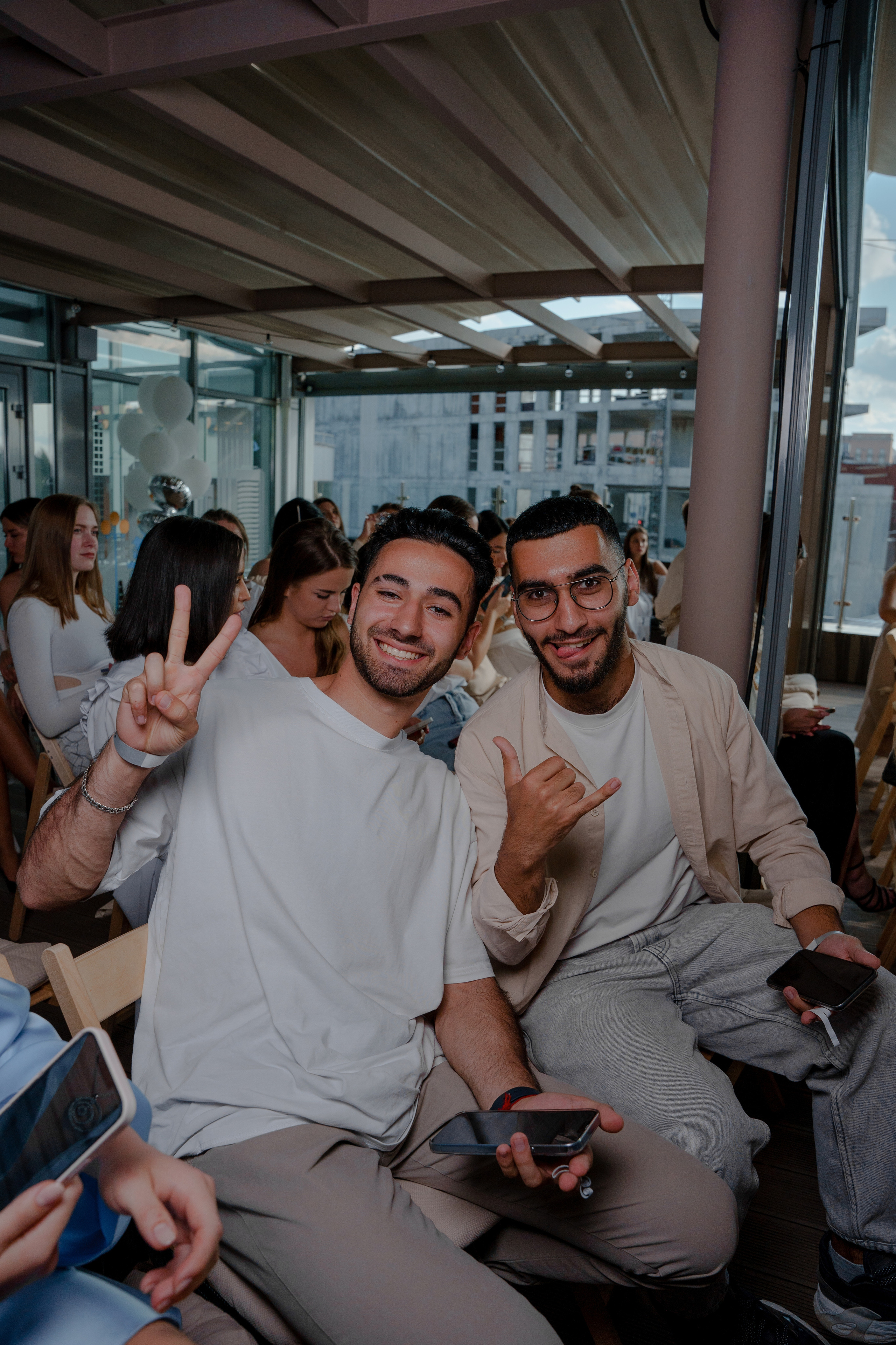 День рождения на крыше. Репортажный фотограф Москва Сергей Дружинин