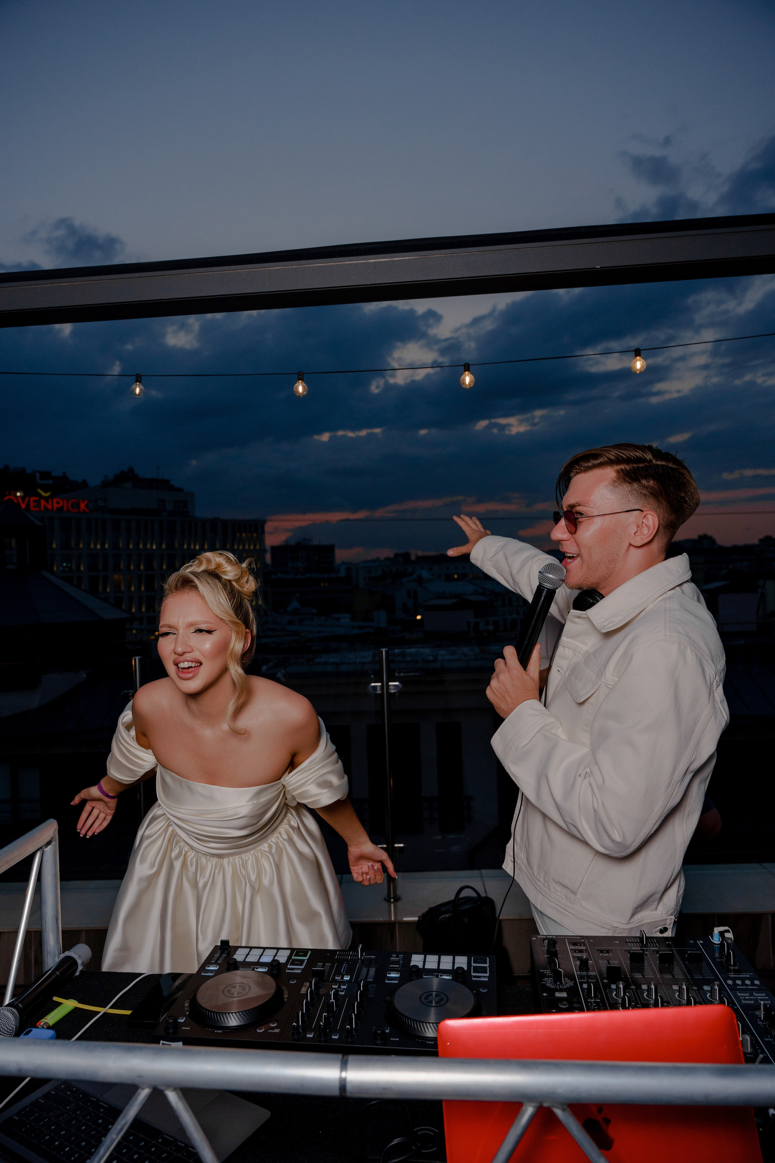 День рождения на крыше. Репортажный фотограф Москва Сергей Дружинин