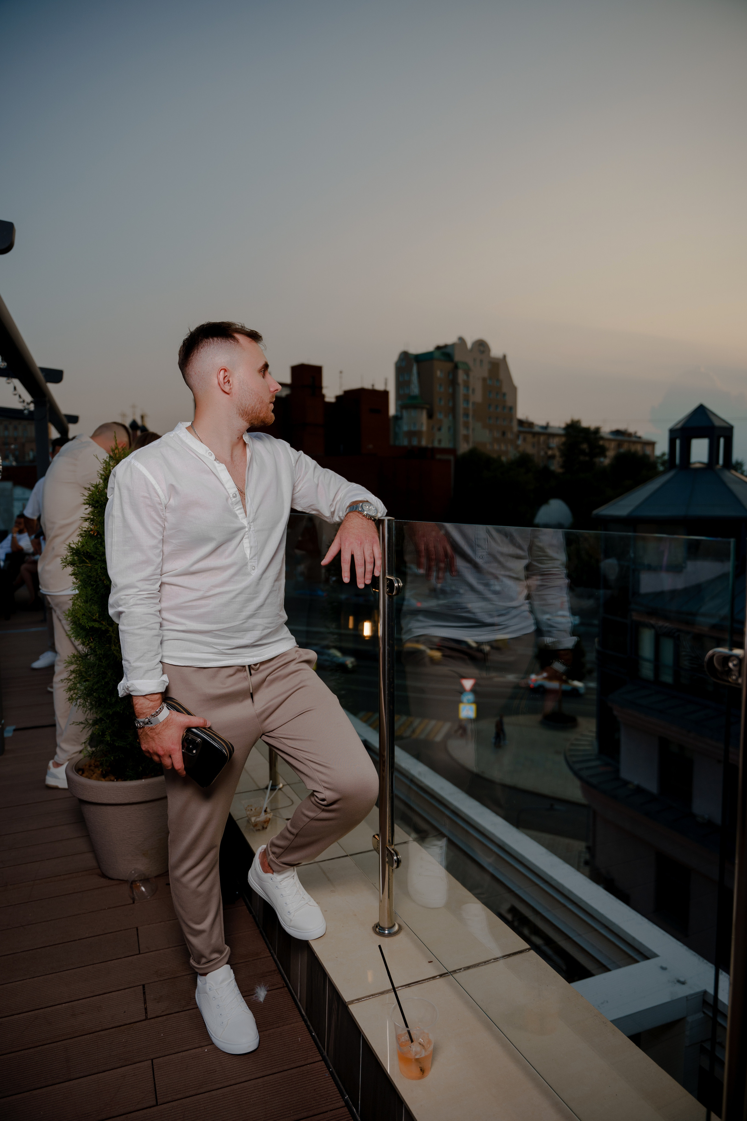 День рождения на крыше. Репортажный фотограф Москва Сергей Дружинин