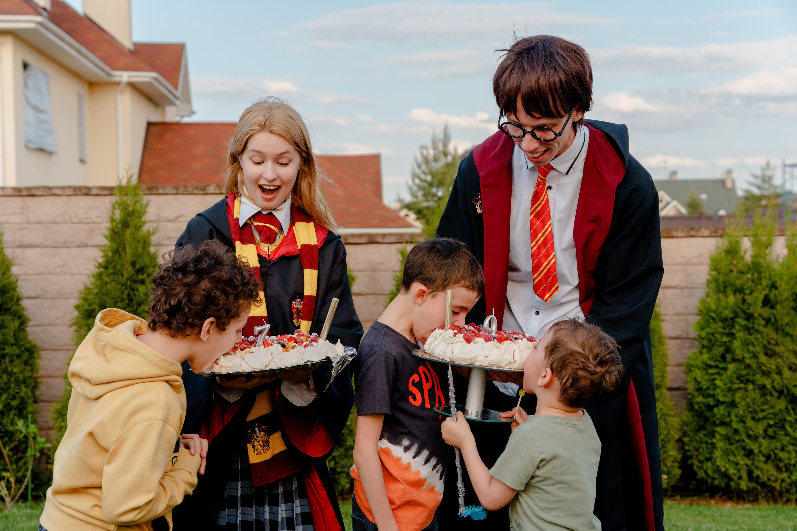 Детский рождения в загородном доме. Репортажный фотограф Москва Сергей Дружинин