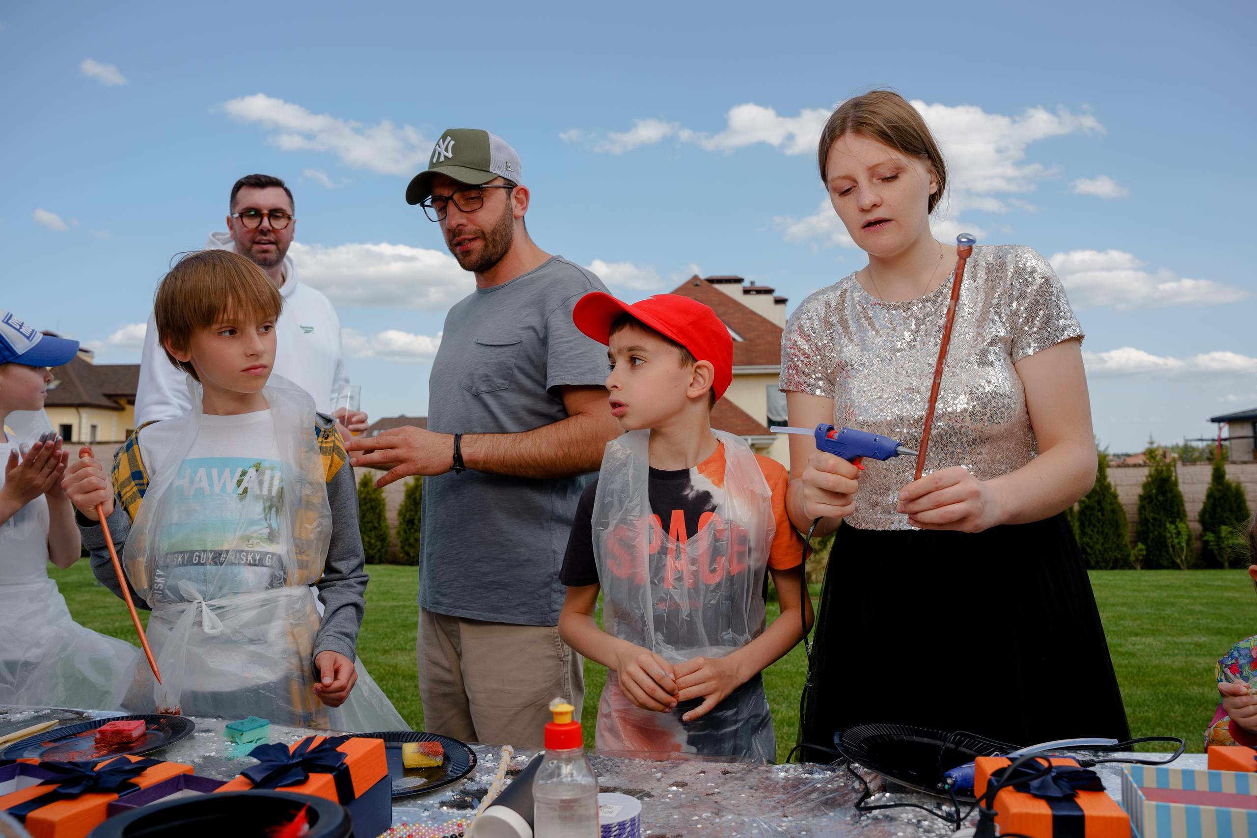 Детский рождения в загородном доме. Репортажный фотограф Москва Сергей Дружинин