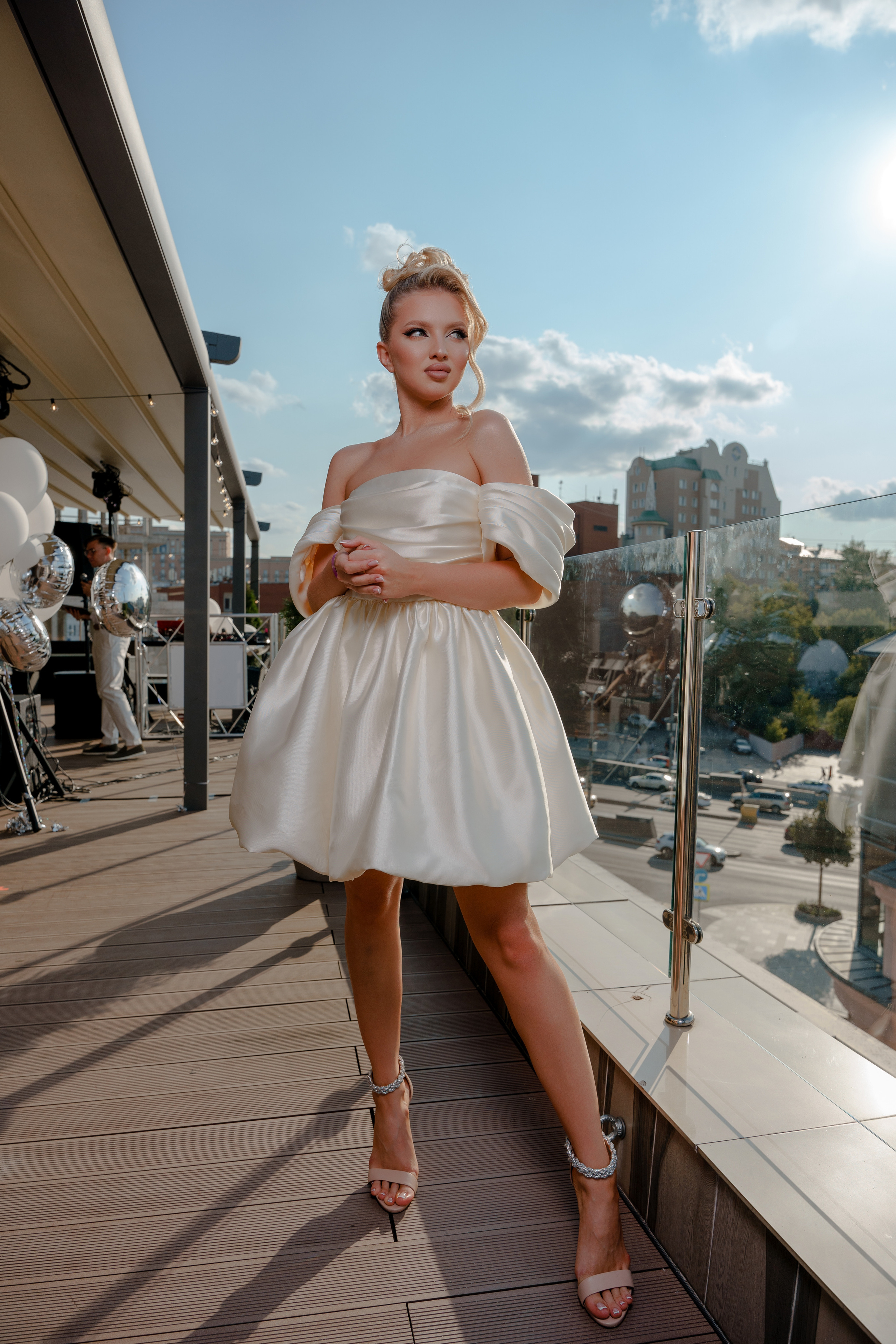 День рождения на крыше. Репортажный фотограф Москва Сергей Дружинин