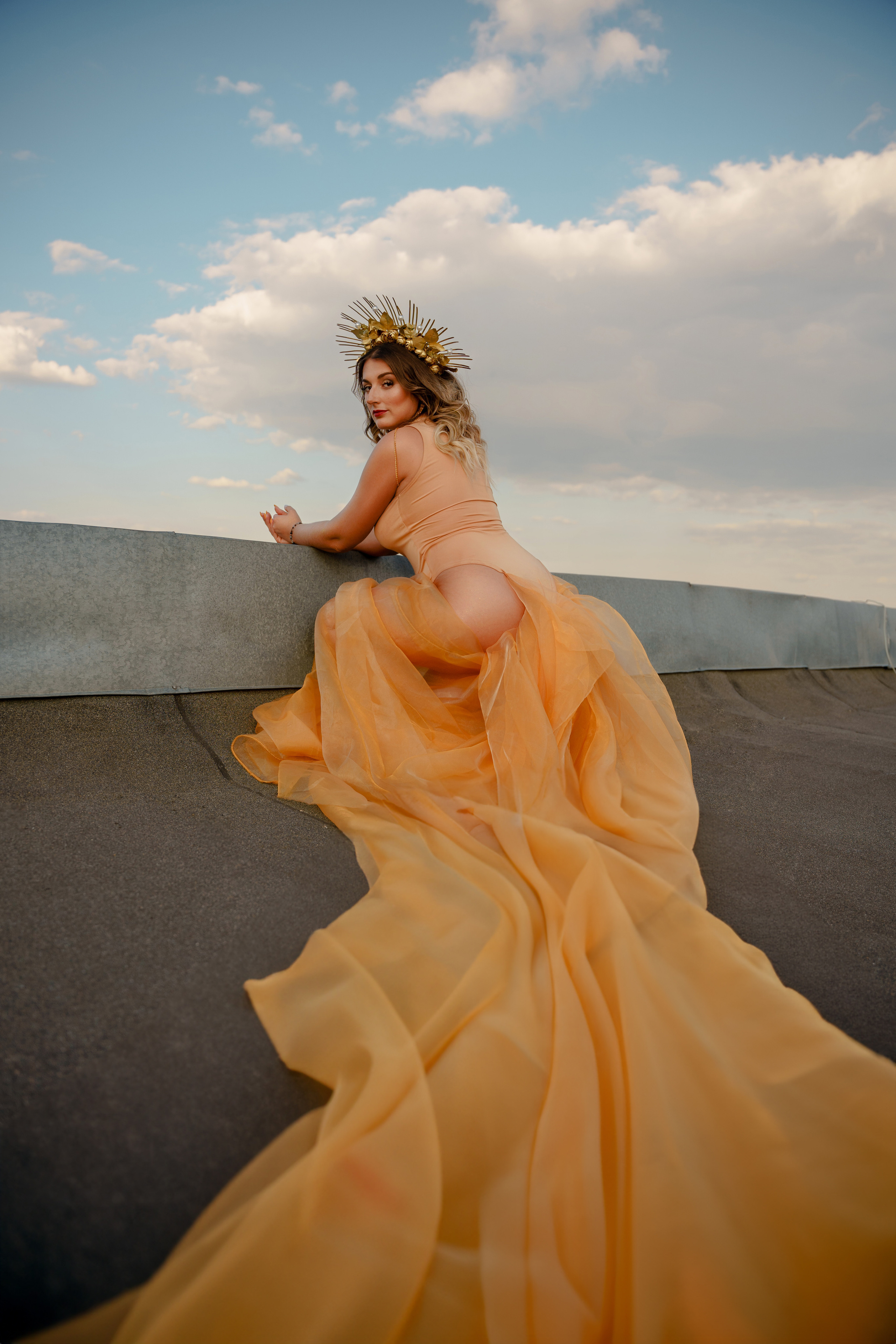 Фотосессия на крыше с ТОП фотографом. Репортажный фотограф Москва Сергей Дружинин