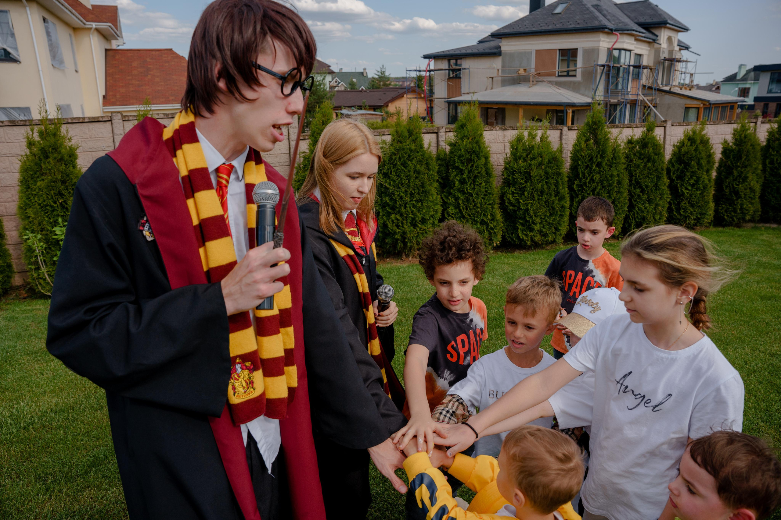Детский рождения в загородном доме. Репортажный фотограф Москва Сергей Дружинин