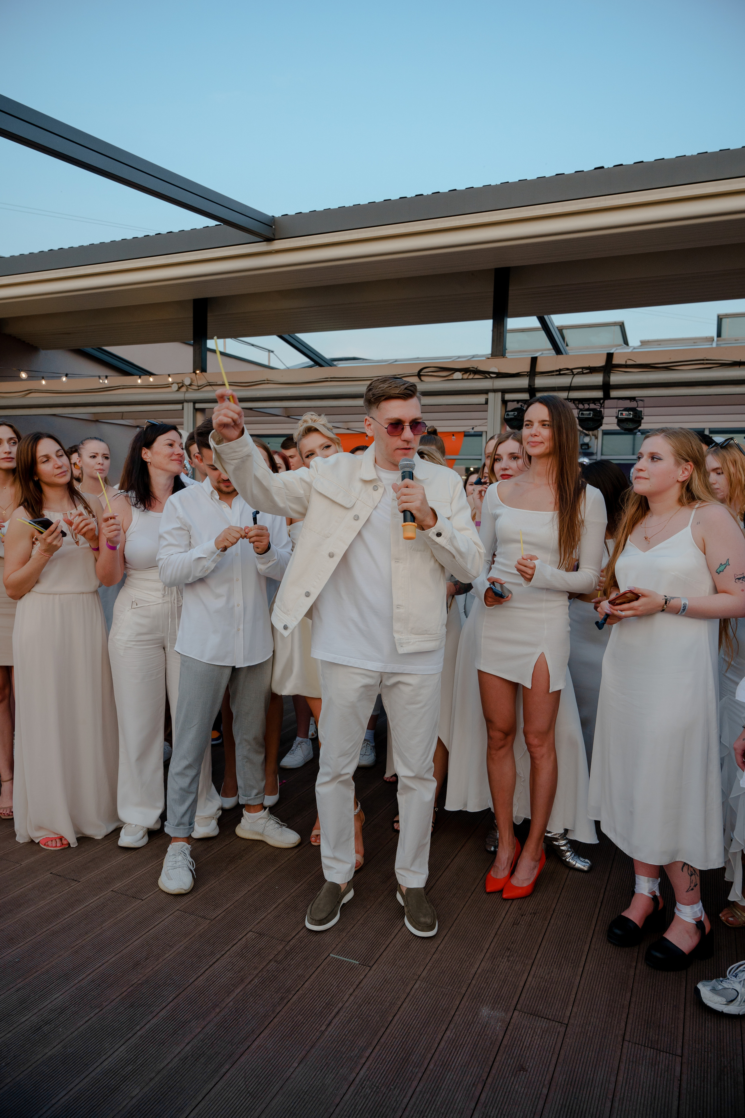 День рождения на крыше. Репортажный фотограф Москва Сергей Дружинин