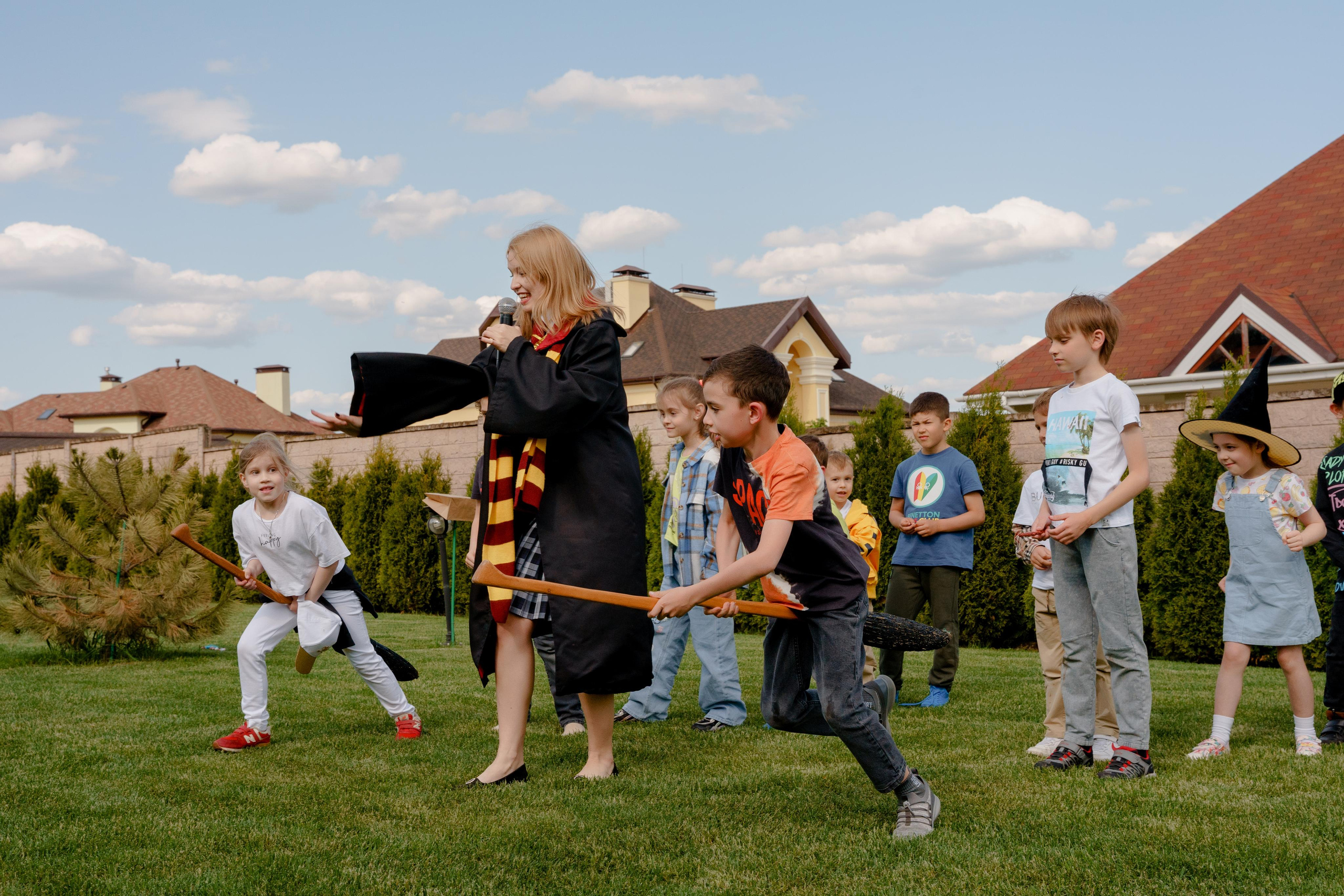 Детский рождения в загородном доме. Репортажный фотограф Москва Сергей Дружинин