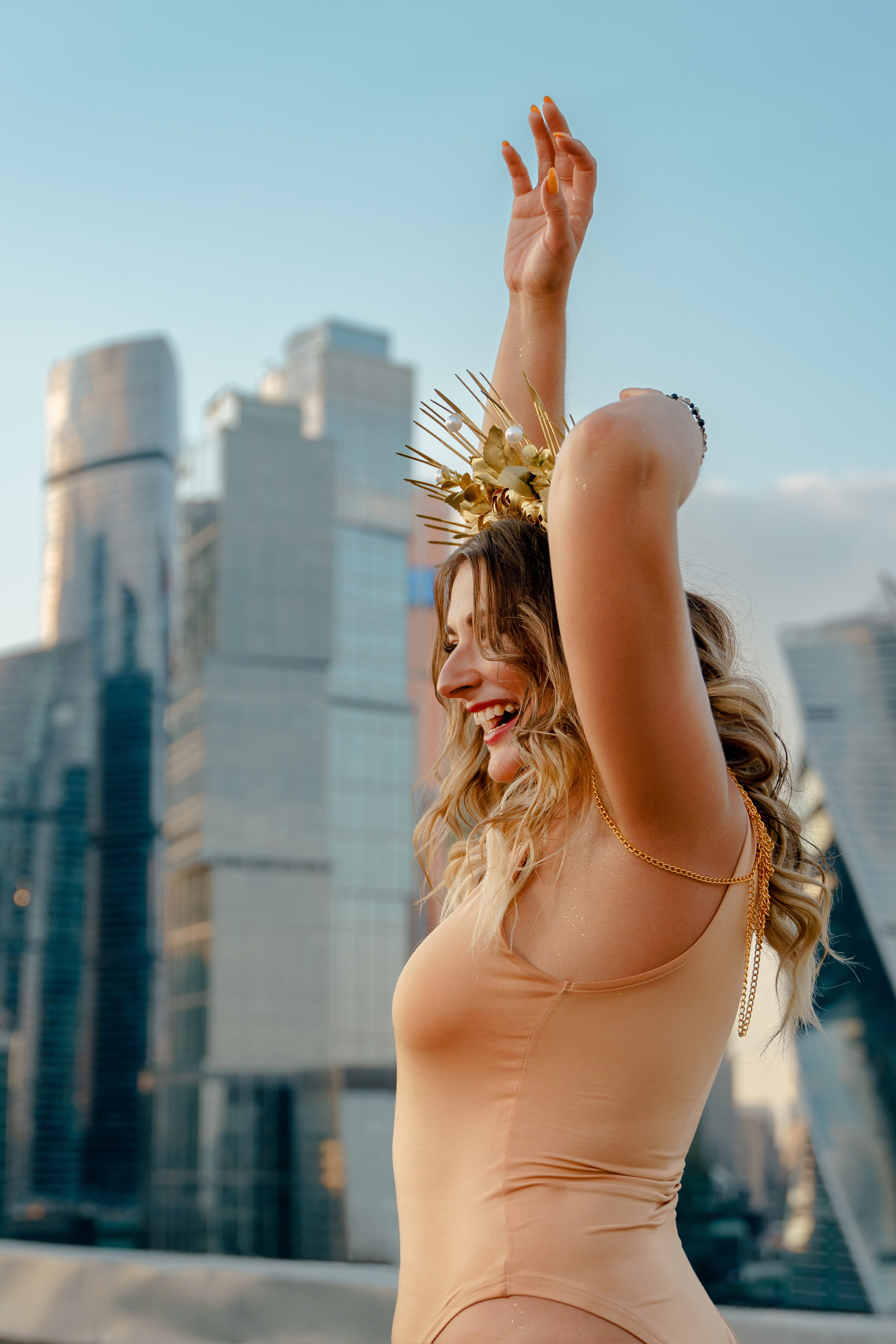 Фотосессия на крыше с ТОП фотографом. Репортажный фотограф Москва Сергей Дружинин