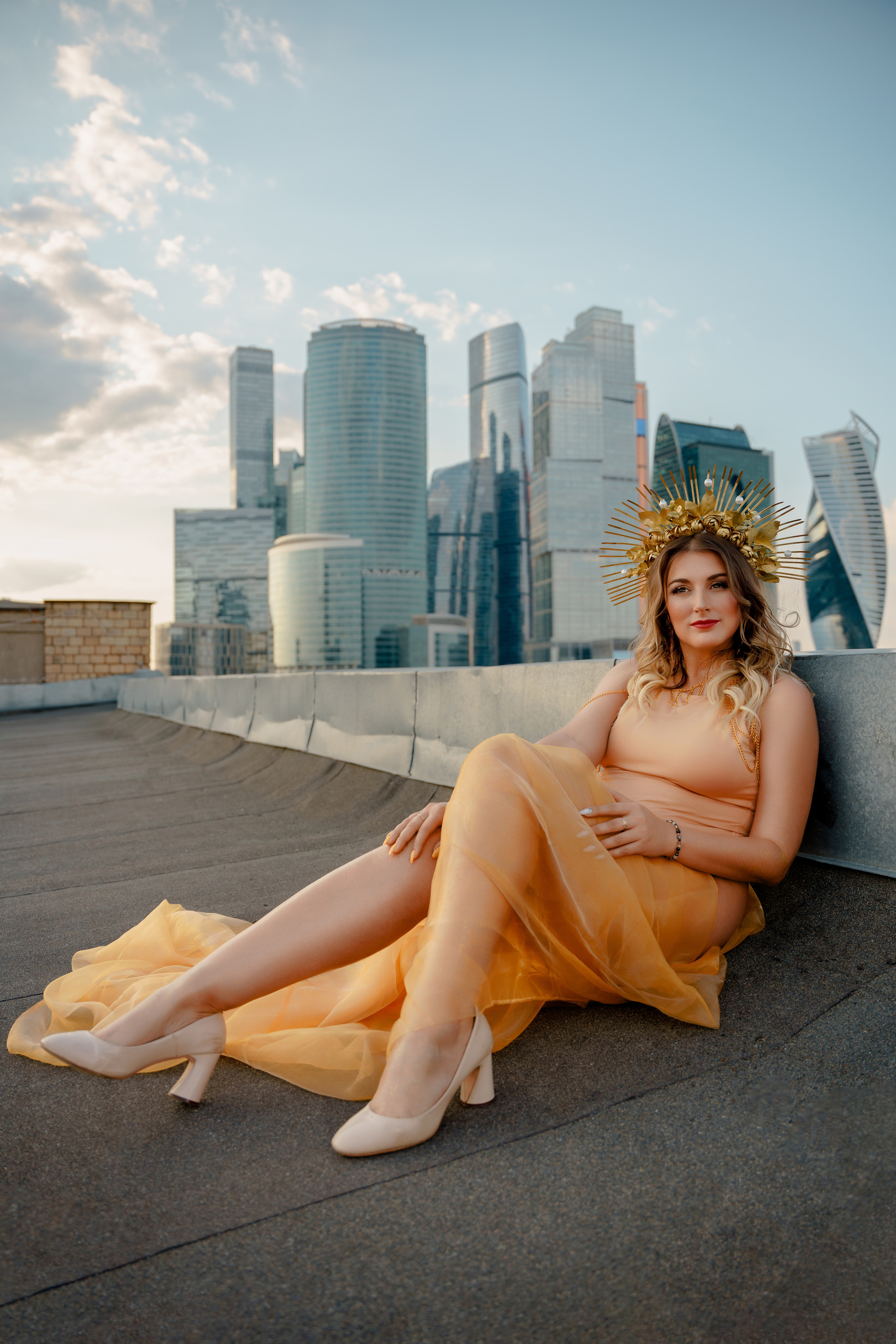 Фотосессия на крыше с ТОП фотографом. Репортажный фотограф Москва Сергей Дружинин