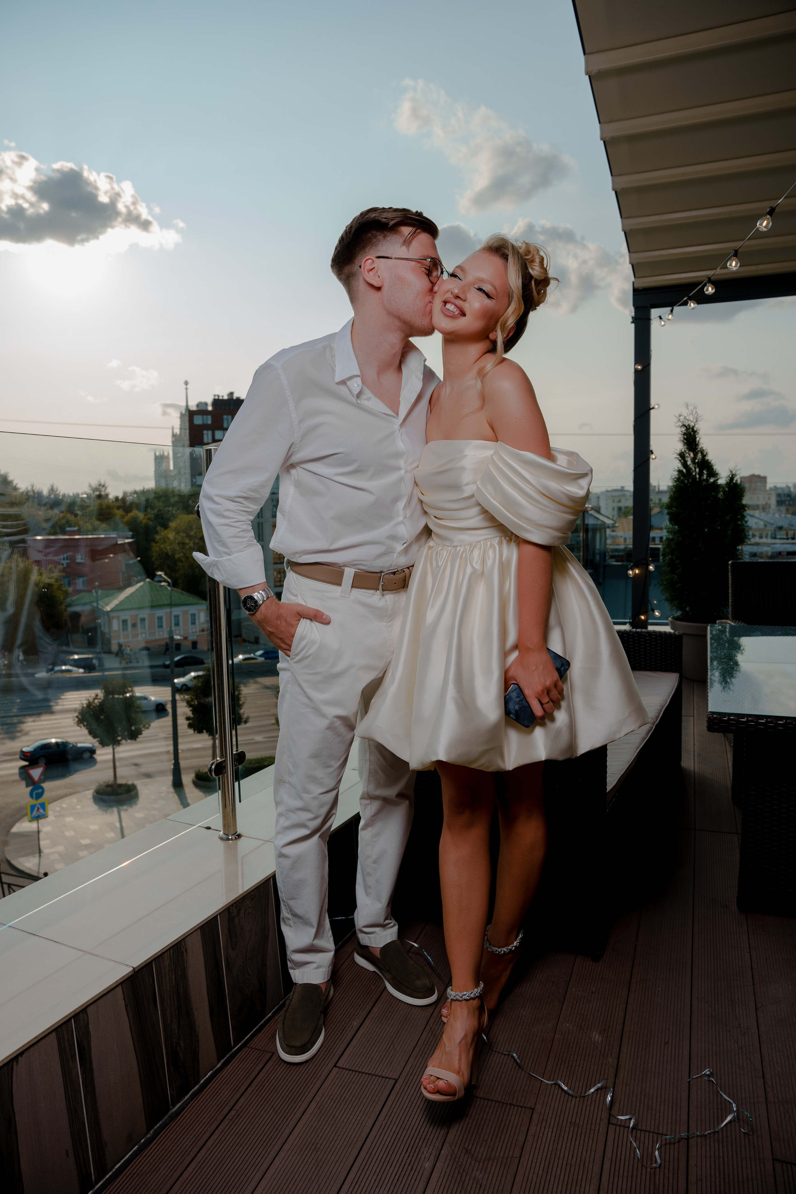 День рождения на крыше. Репортажный фотограф Москва Сергей Дружинин