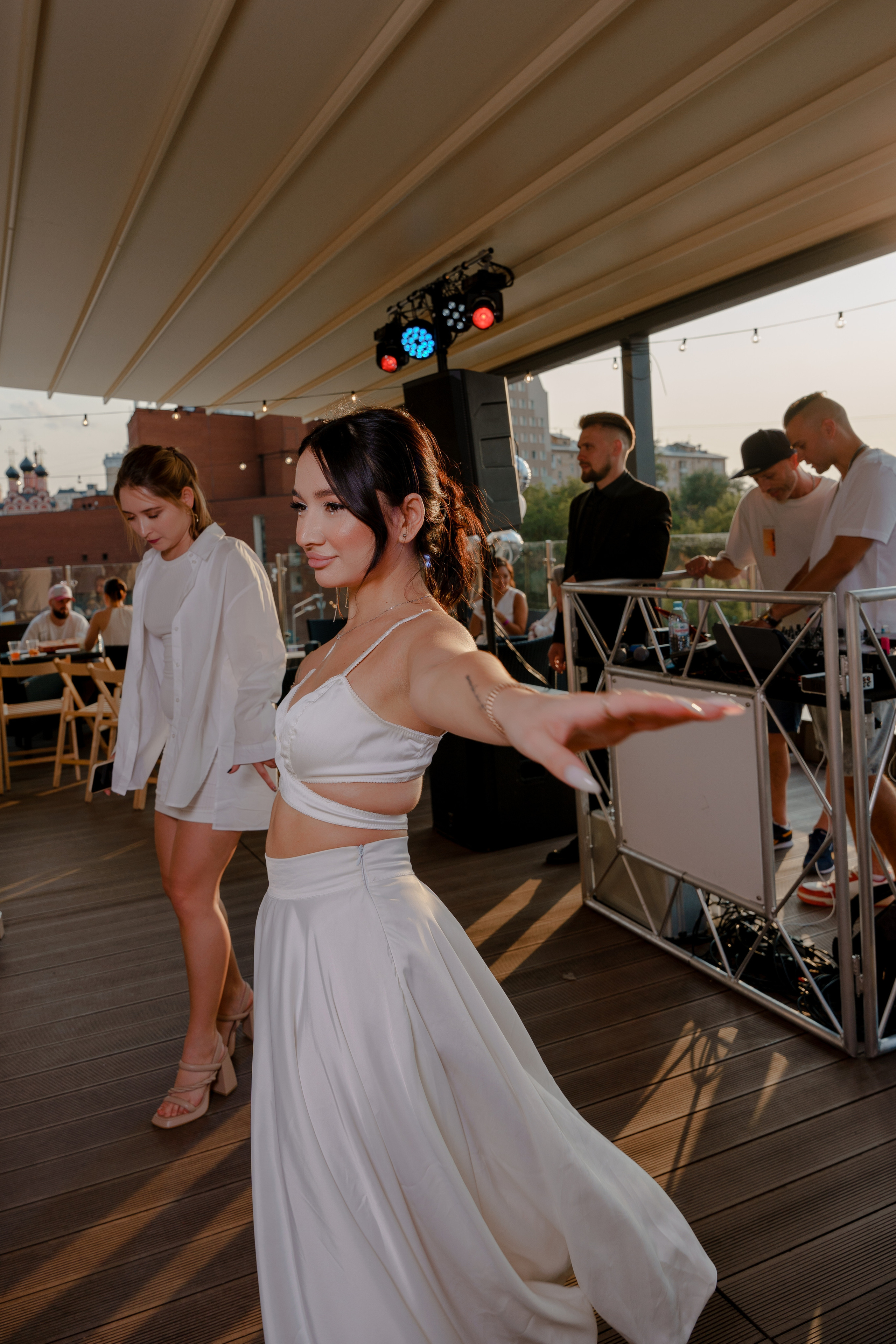 День рождения на крыше. Репортажный фотограф Москва Сергей Дружинин