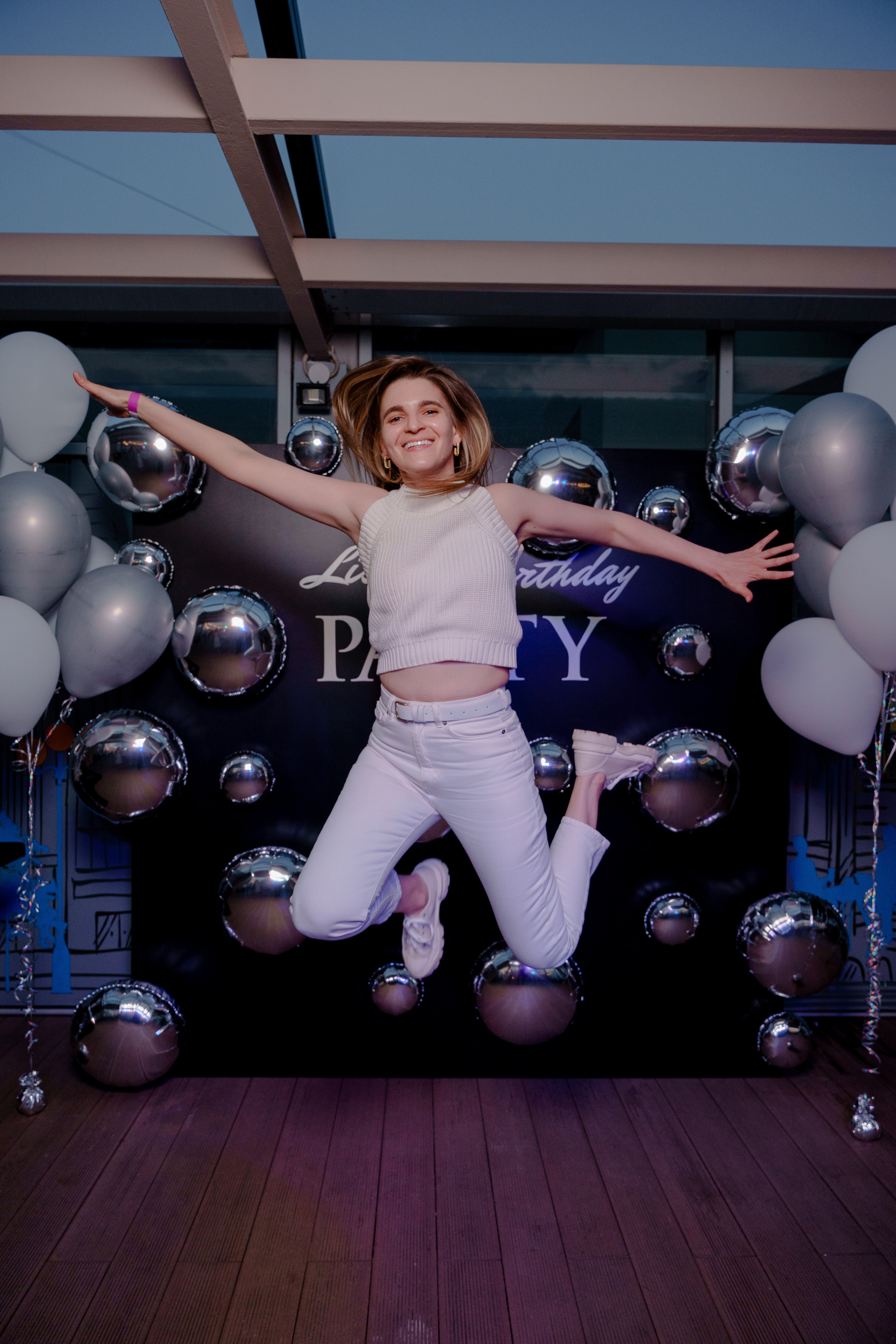 День рождения на крыше. Репортажный фотограф Москва Сергей Дружинин