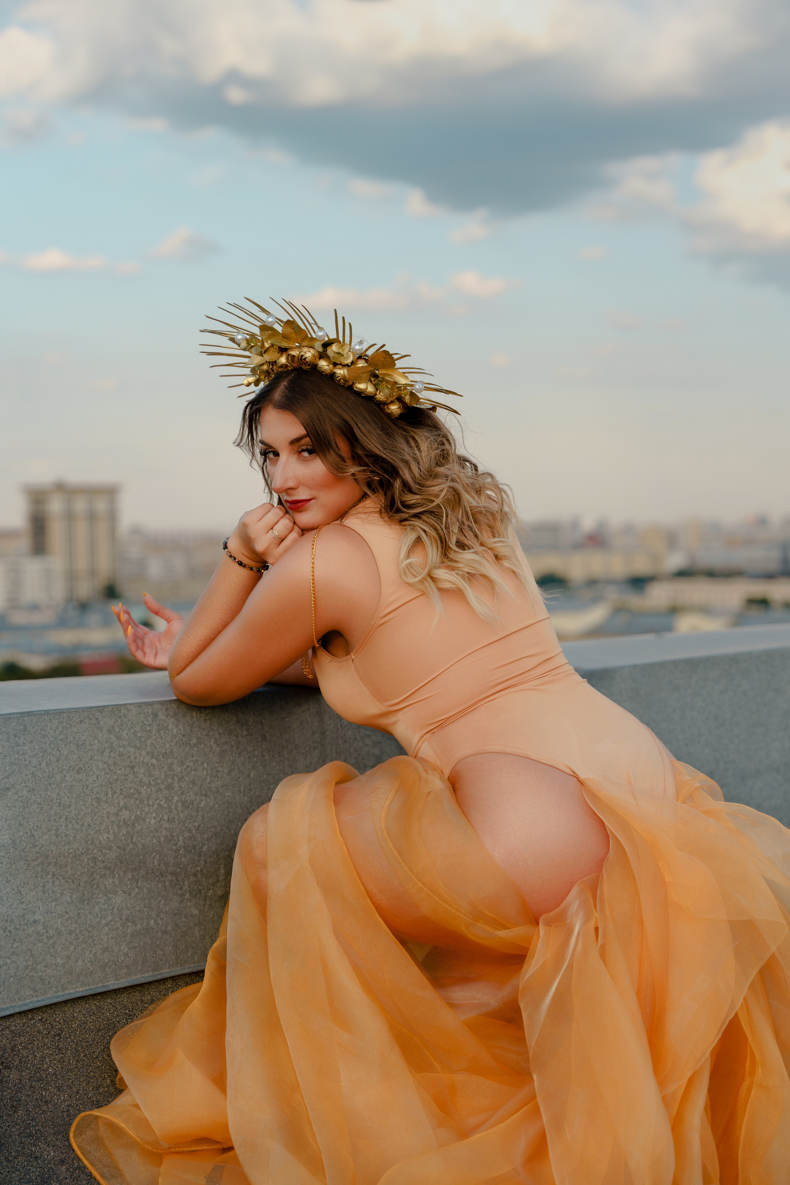 Фотосессия на крыше с ТОП фотографом. Репортажный фотограф Москва Сергей Дружинин