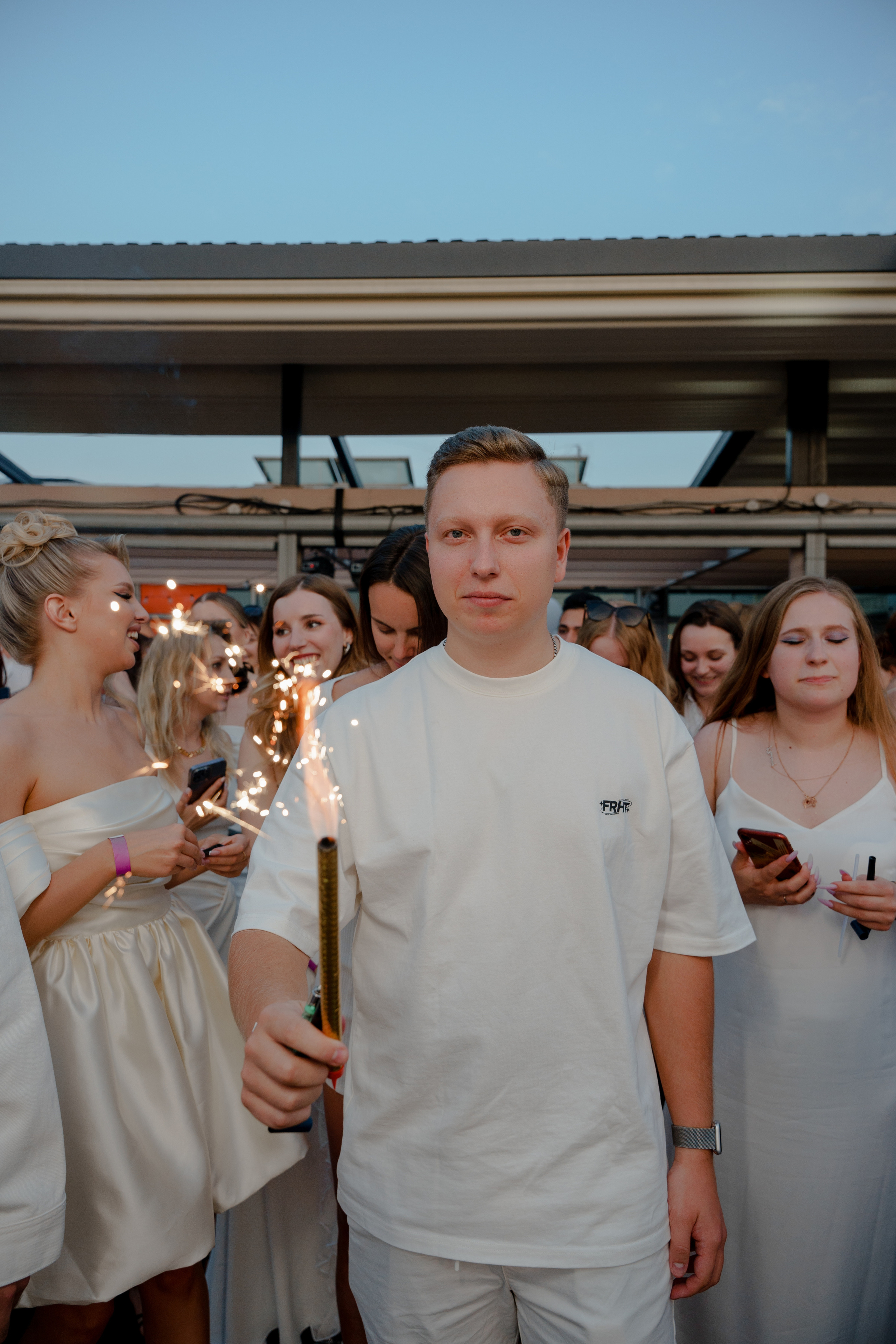 День рождения на крыше. Репортажный фотограф Москва Сергей Дружинин