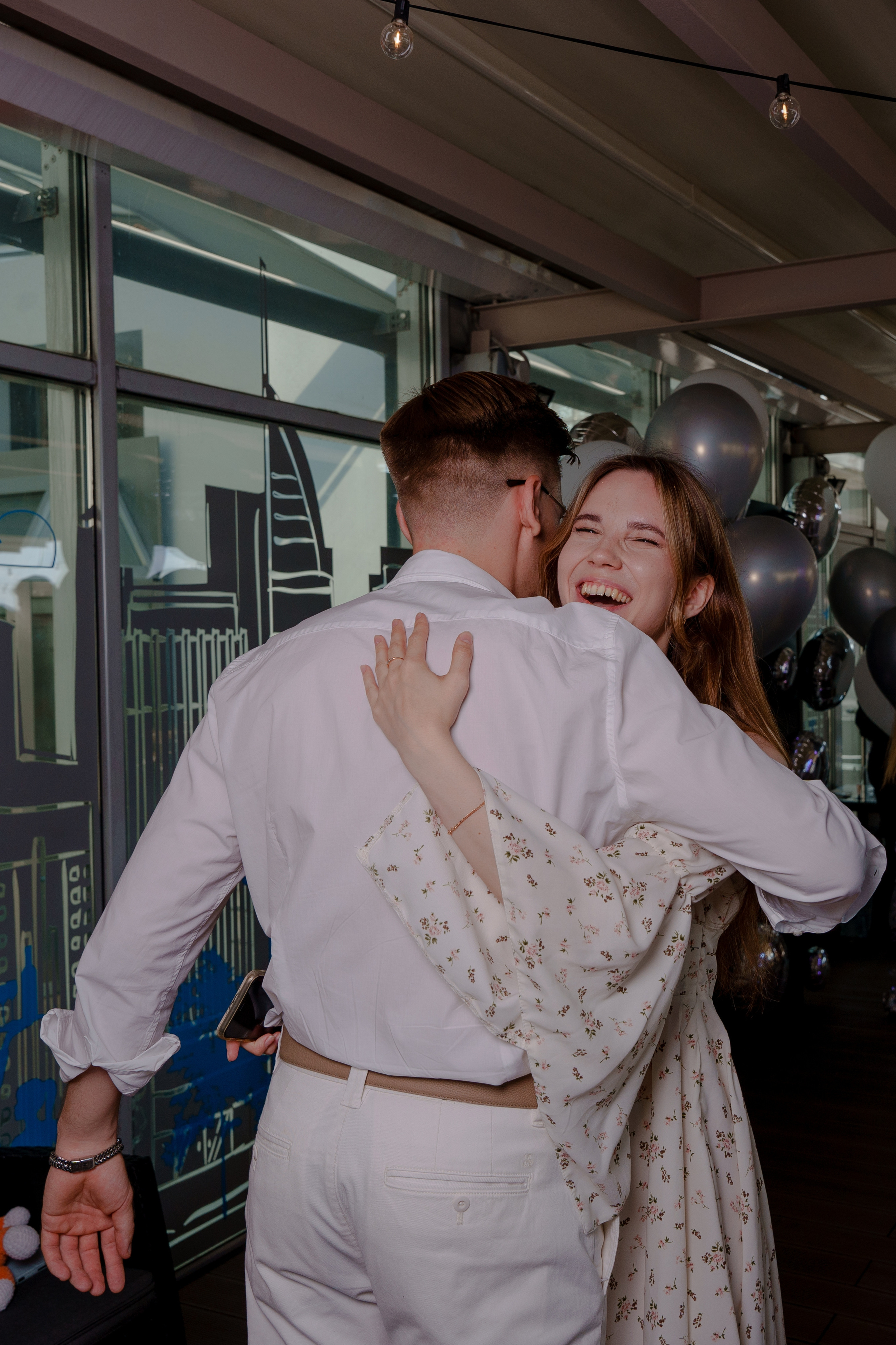 День рождения на крыше. Репортажный фотограф Москва Сергей Дружинин