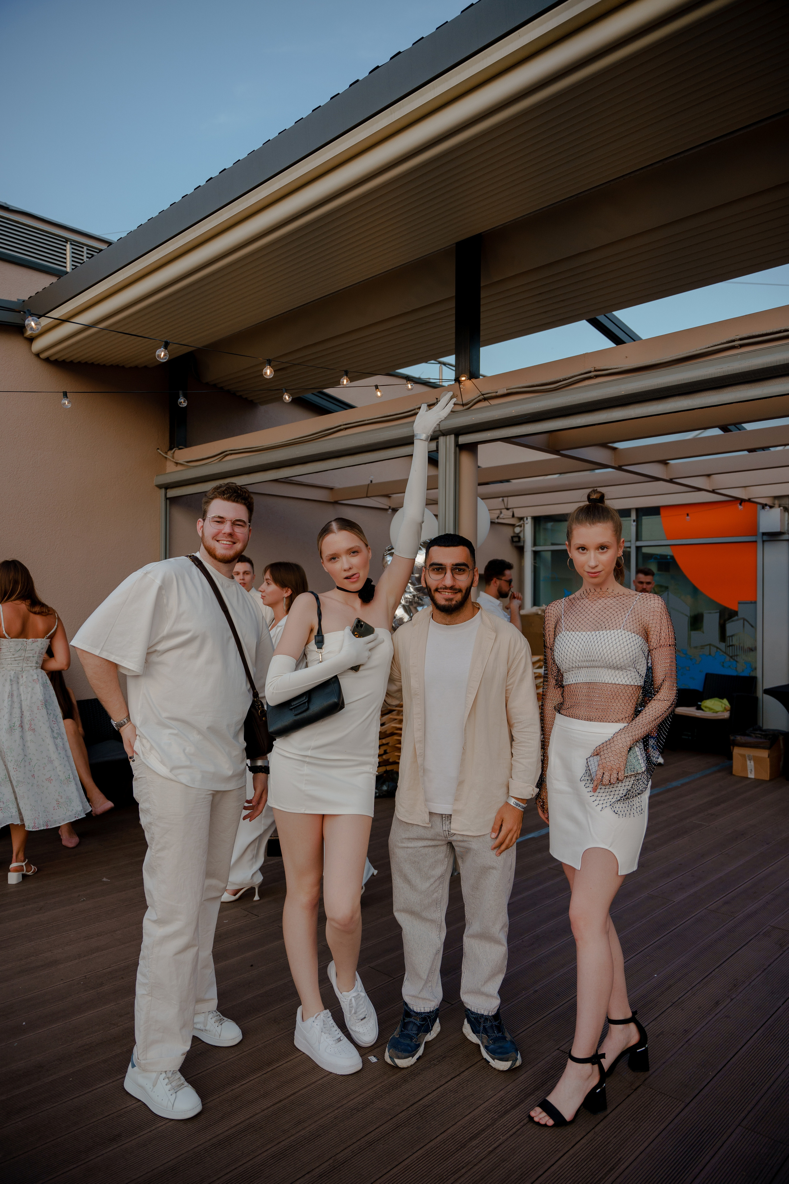 День рождения на крыше. Репортажный фотограф Москва Сергей Дружинин