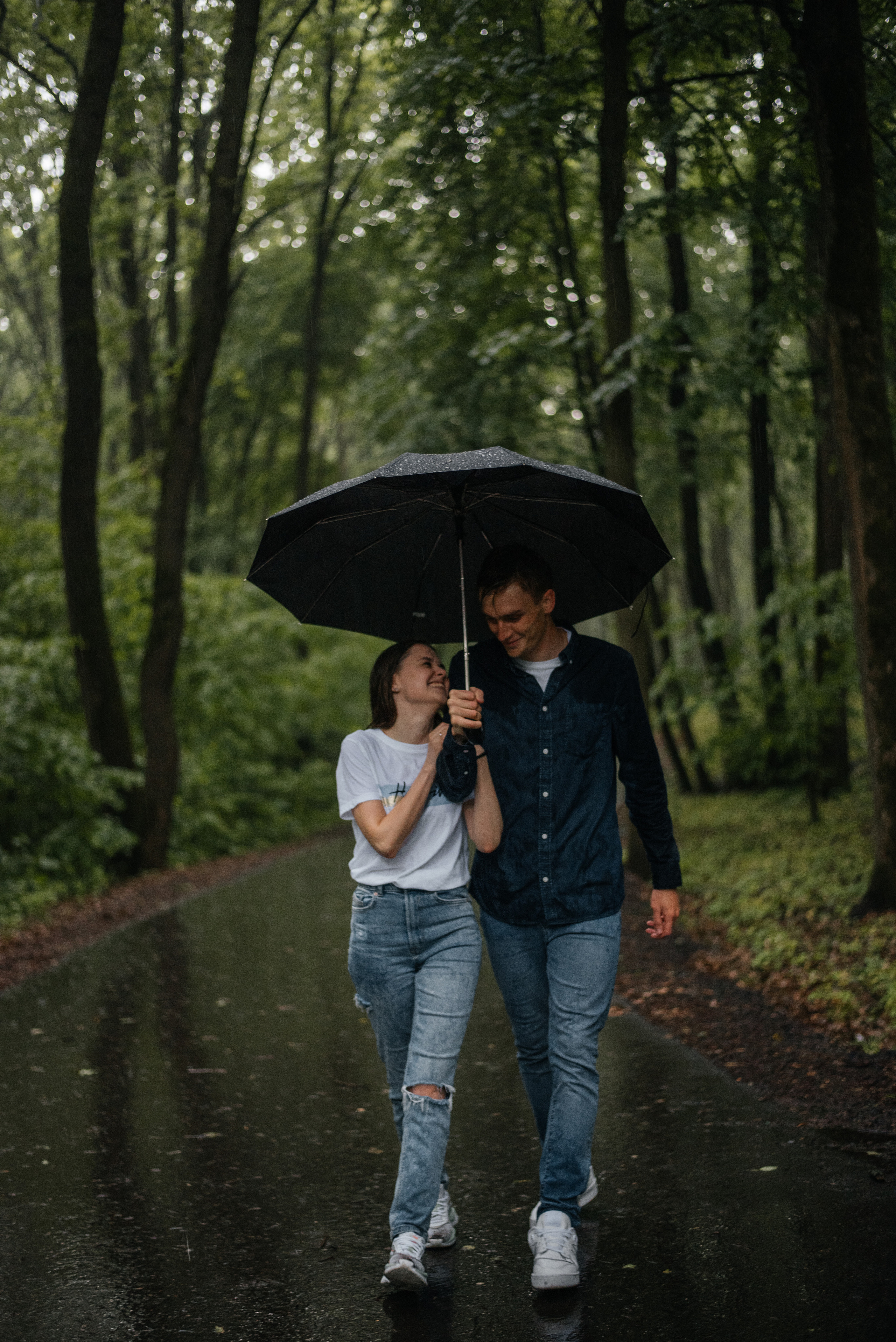Романтика под дождём. Свадебный фотограф Белгород