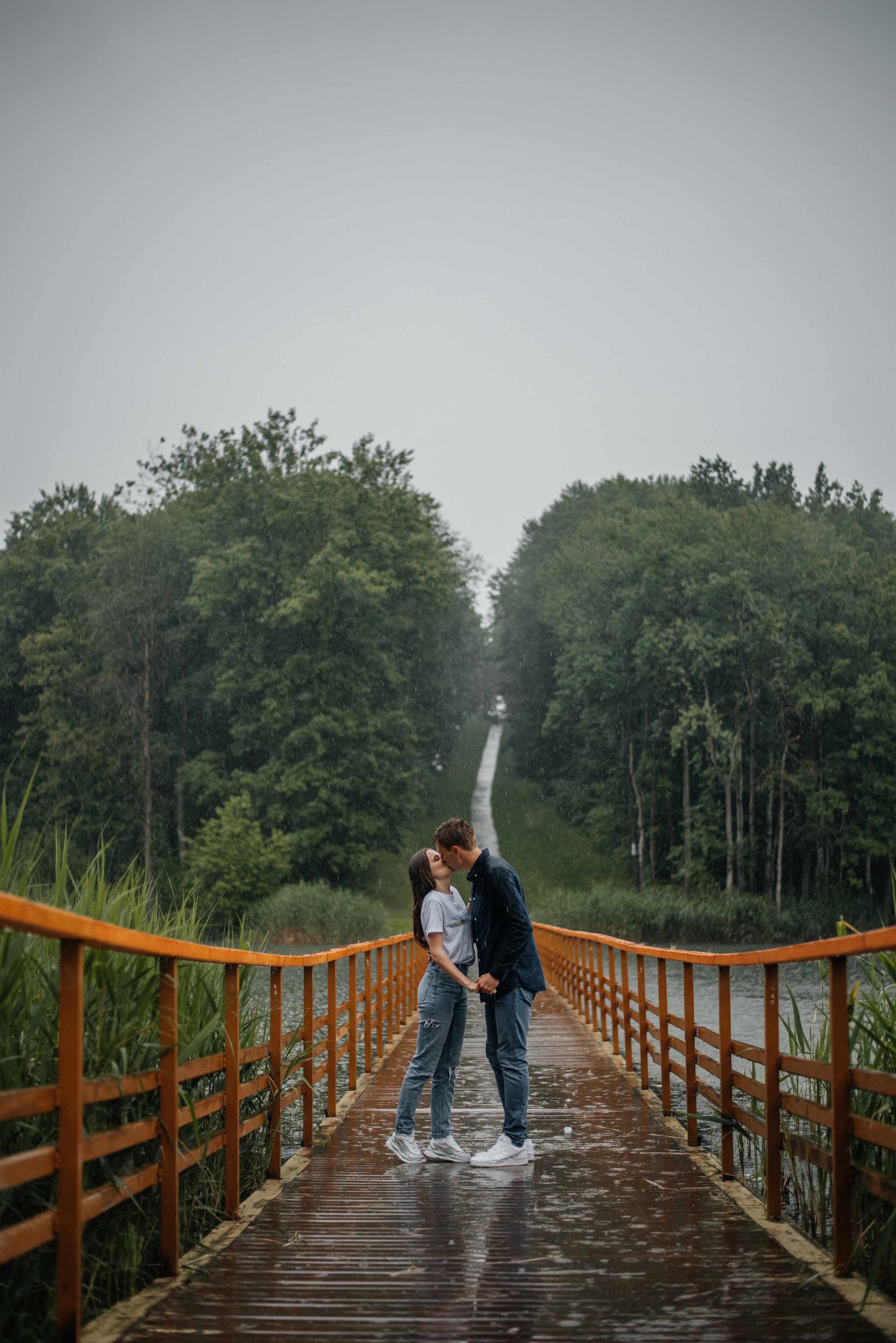 Романтика под дождём. Свадебный фотограф Белгород