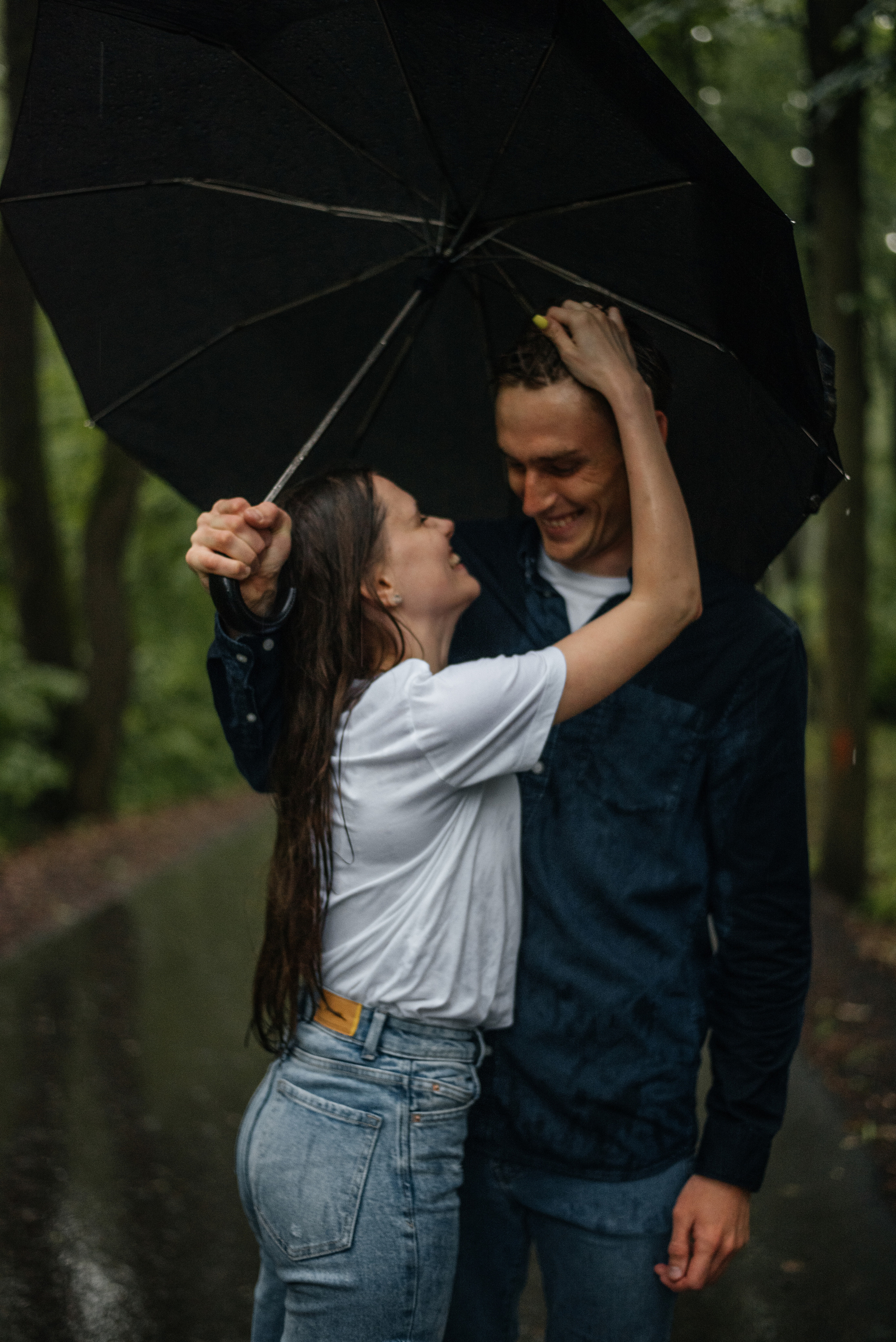 Романтика под дождём. Свадебный фотограф Белгород