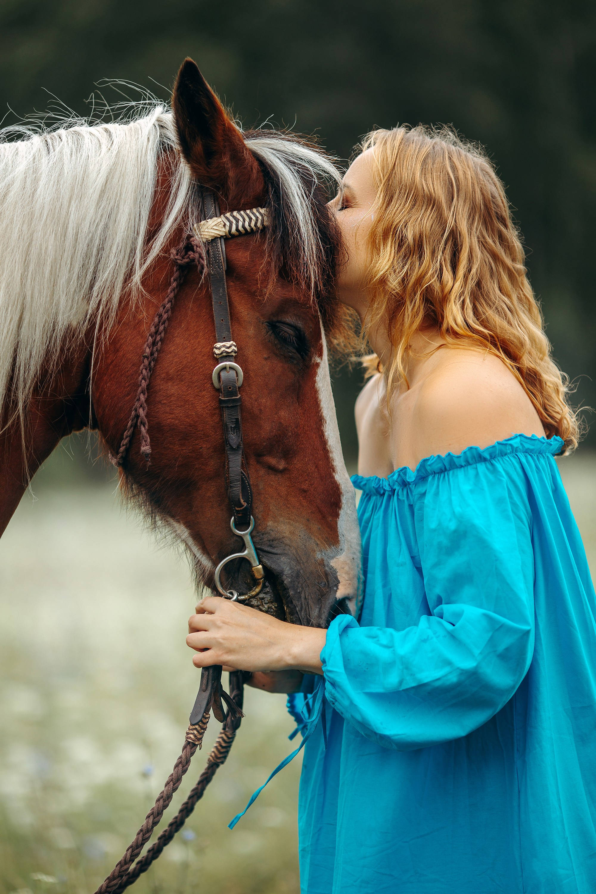 Летняя Надя. Анна Молчанова конный фотограф в Тюмени | фотосессии с лошадьми Тюмень