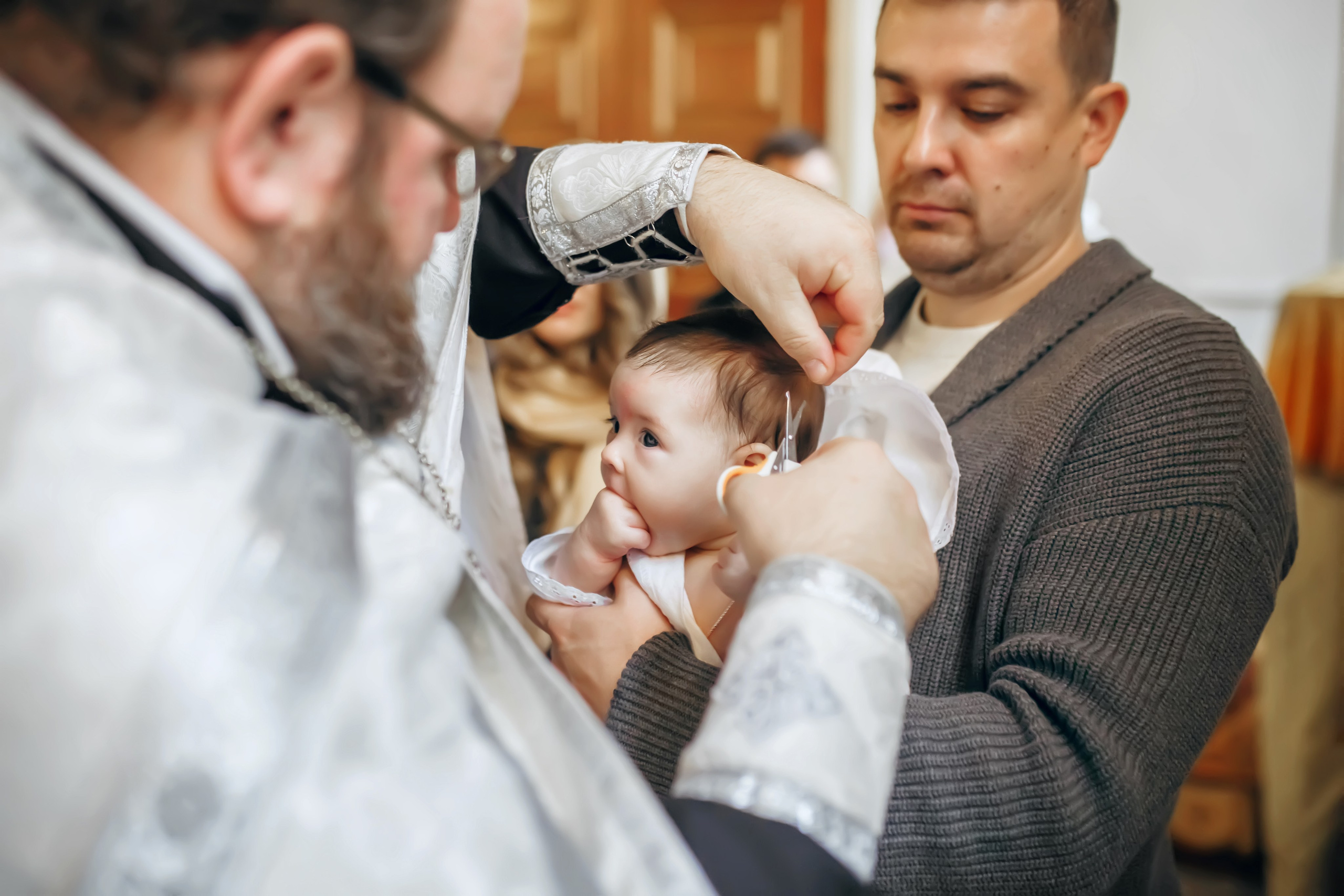 Крещение Марии. Фотограф на Крещение, семейный фотограф в Москве