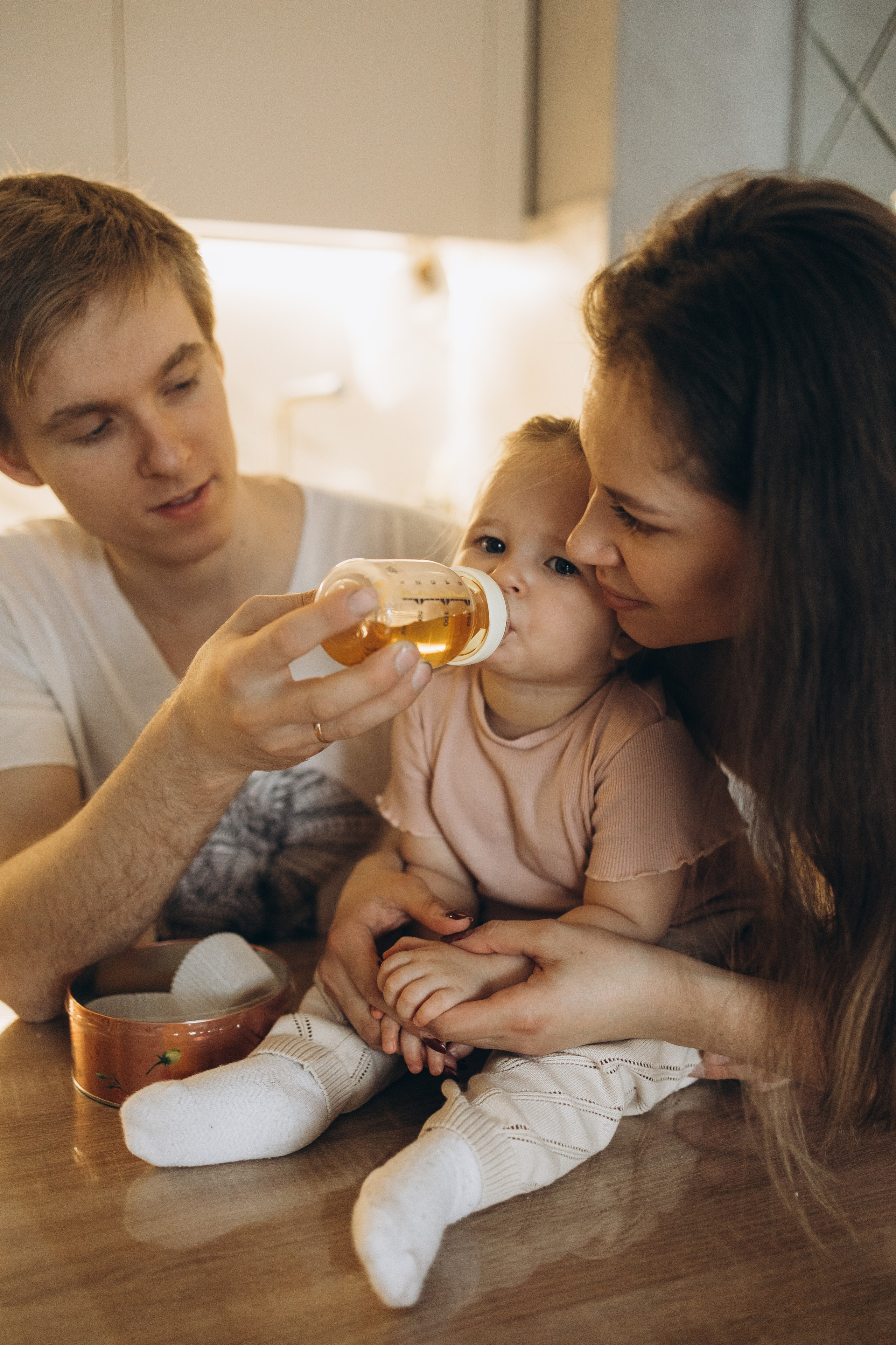 Настя, Андрей и Лиза. Семейный фотограф в Москве Виктория Ястребинская