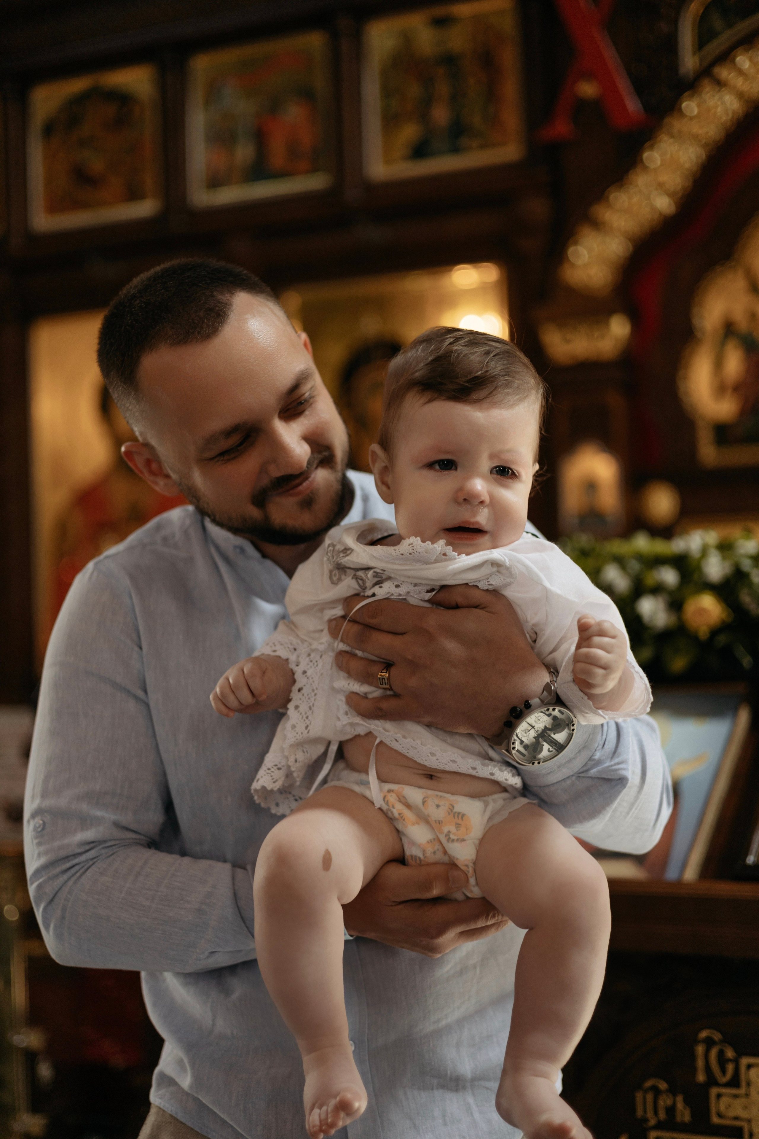 Крещение Артёма. Самый теплый фотограф в Краснодаре Рябоконь Ксения