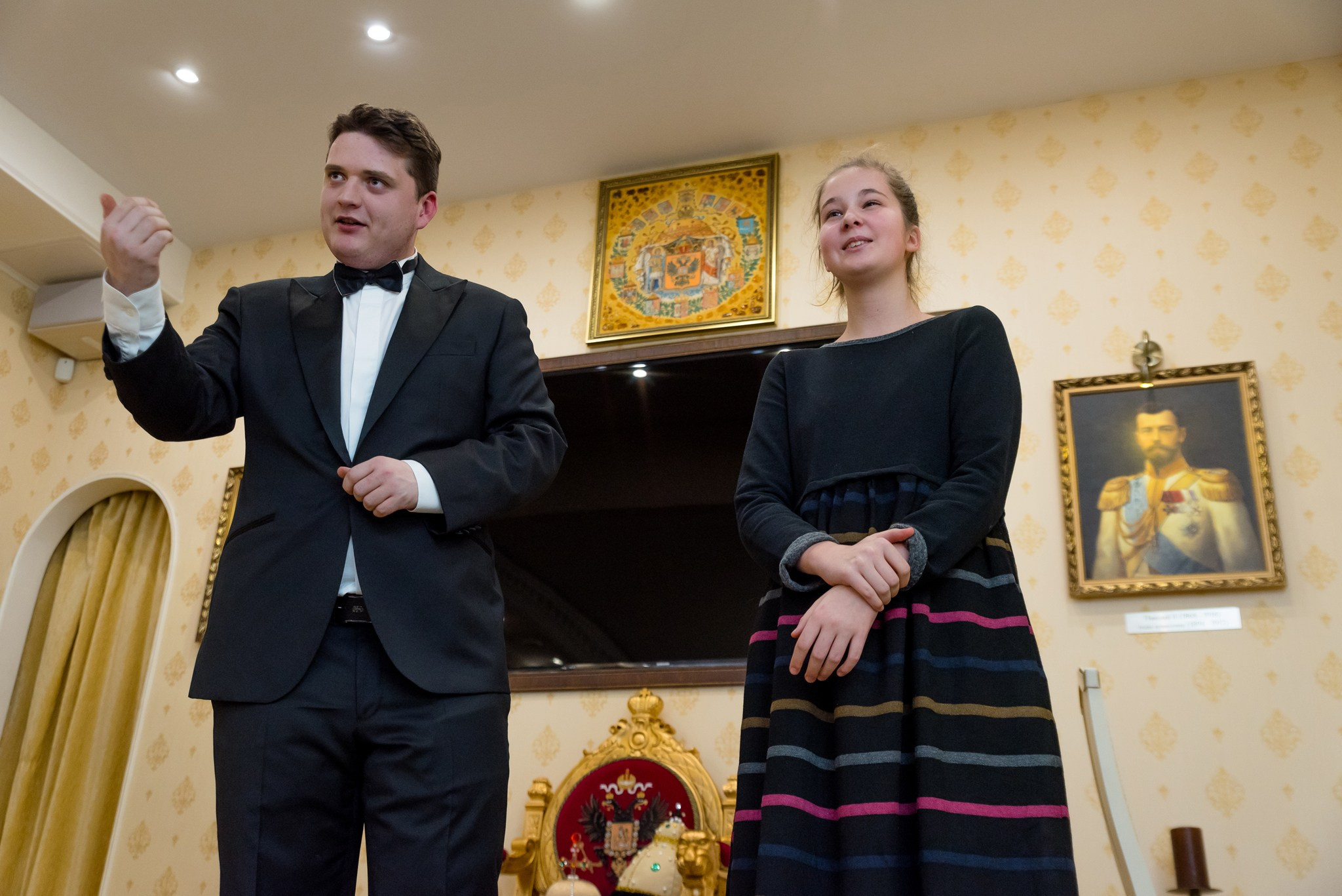 Отчетный концерт в доме Романовых. Свадебный и семейный фотограф из Санкт-Петербурга Климов Анатолий