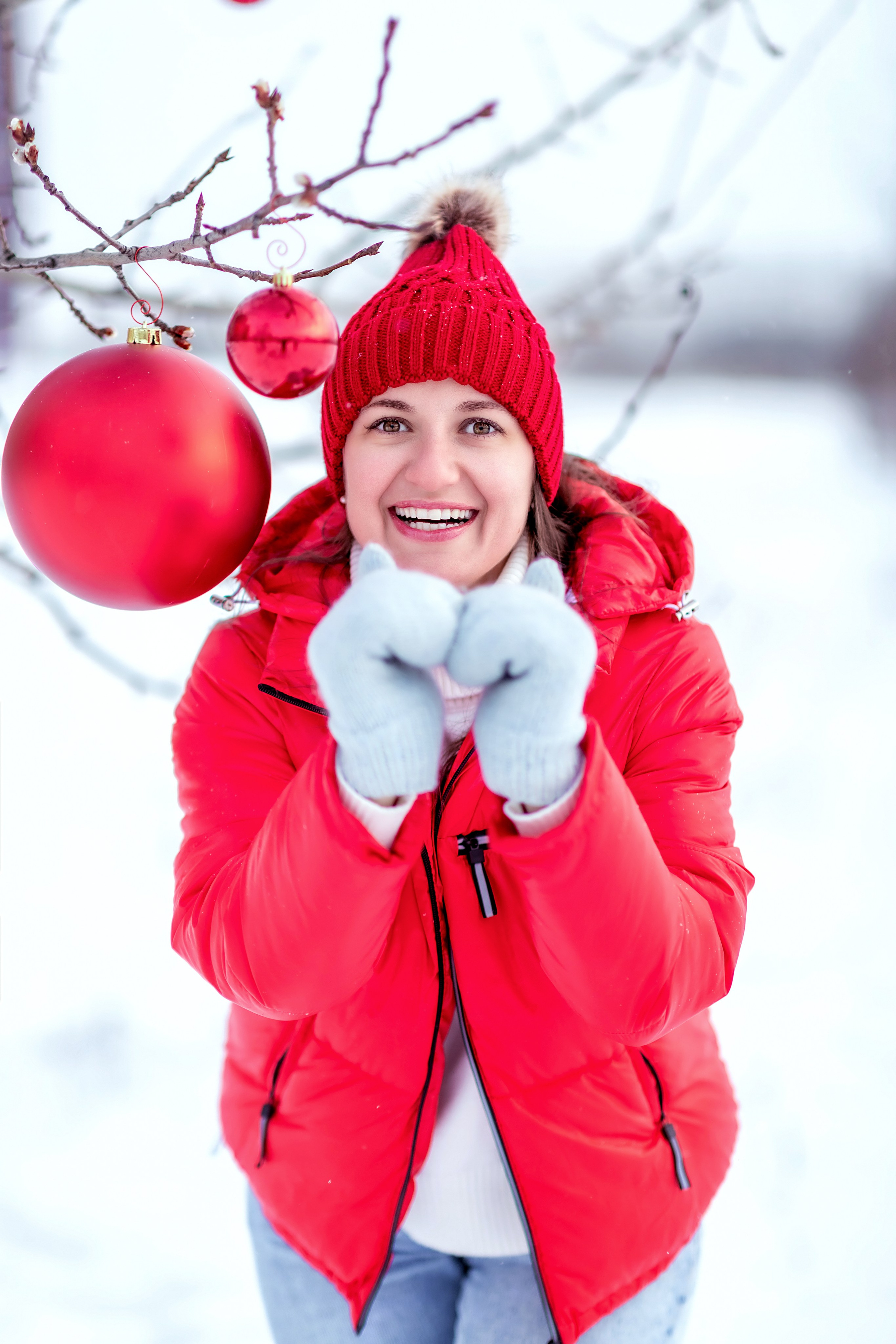 Фотопроект «Красные ШАРЫ». Фотограф Алина Лебедь