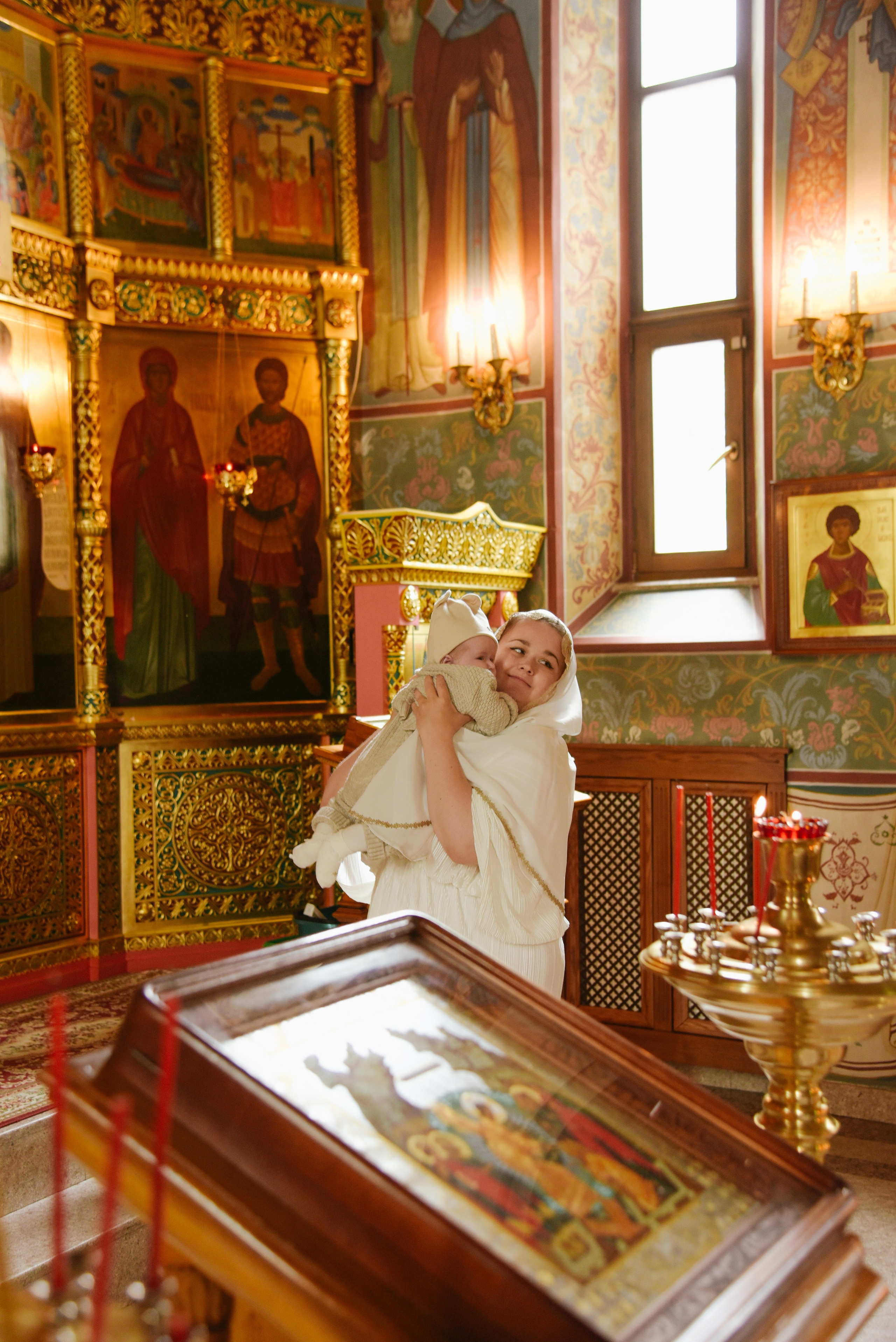 Таинство крещения Виктории. Фотограф Лола Волна, город Москва