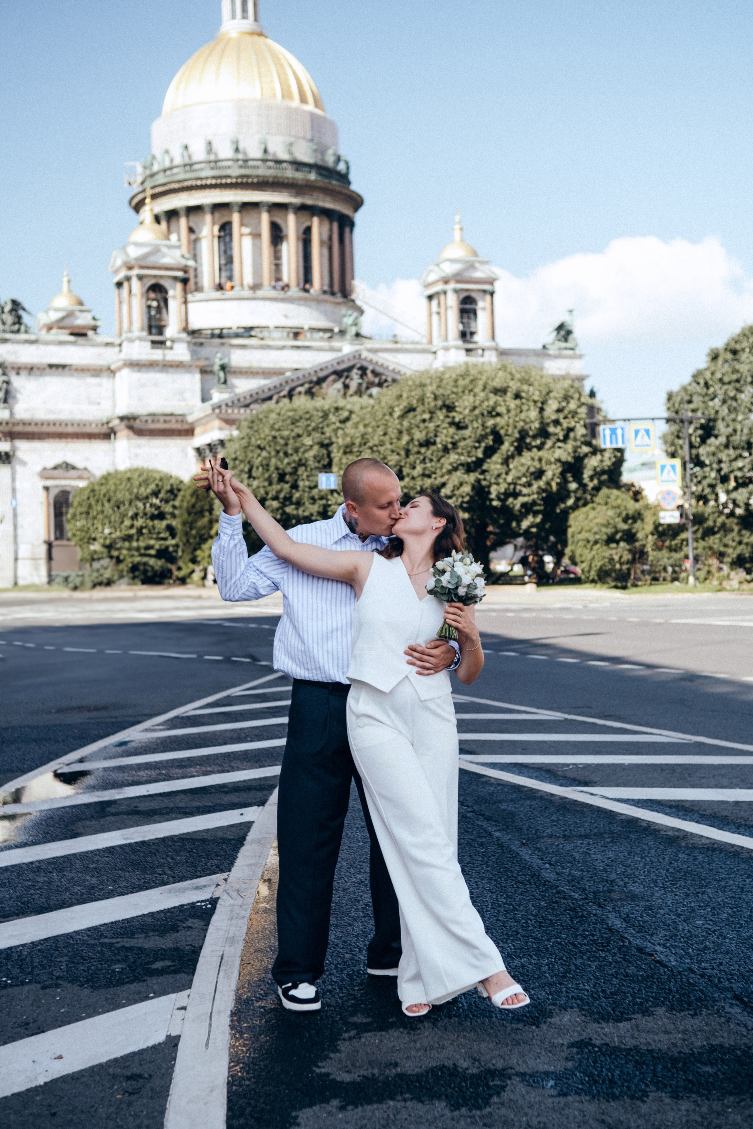ЗАГС Адмиралтейского района+Витебский вокзал. Фотограф в Санкт-Петербурге Кристина Брянская