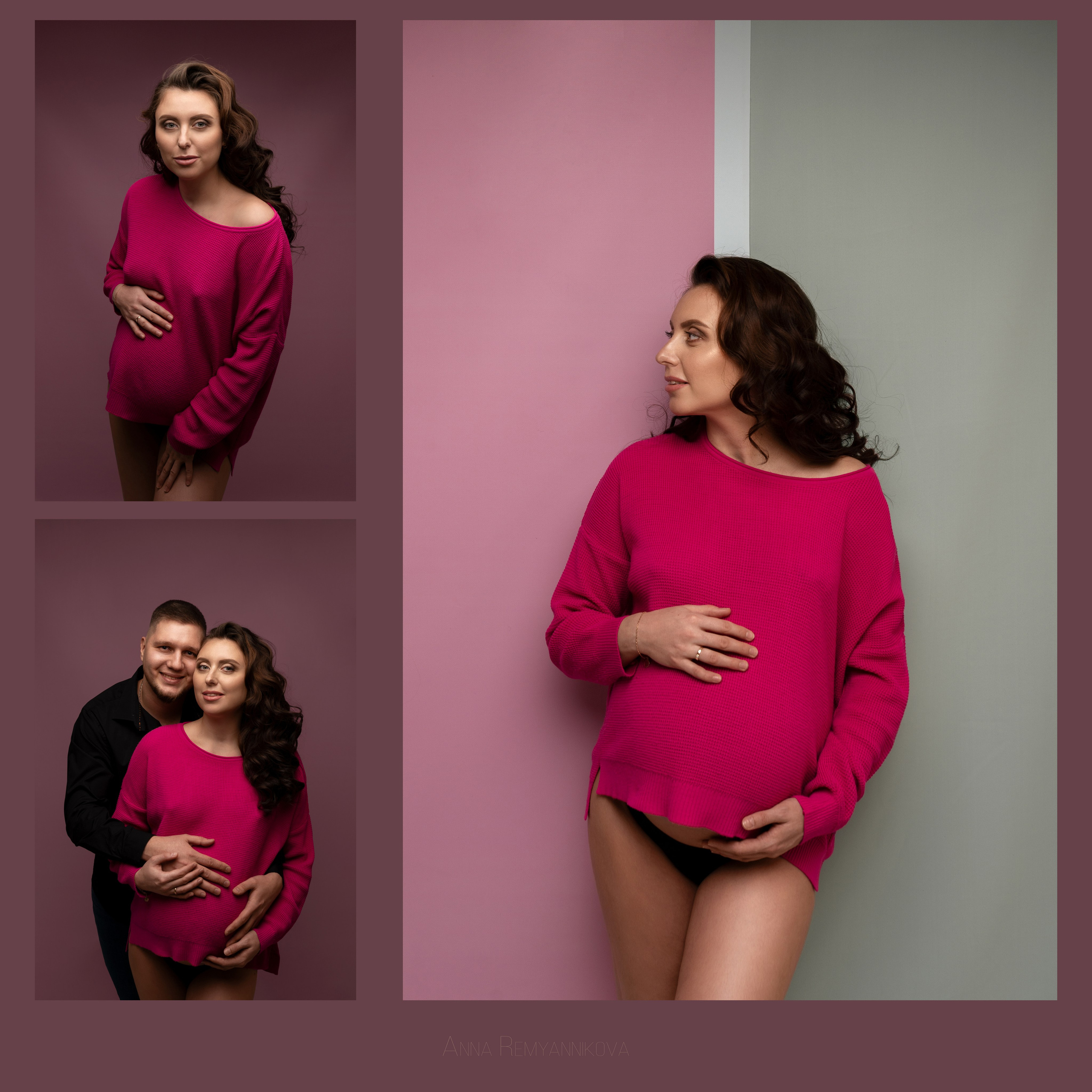 В ожидании. Фотограф новорожденных Березники Пермский край Аня Ремянникова