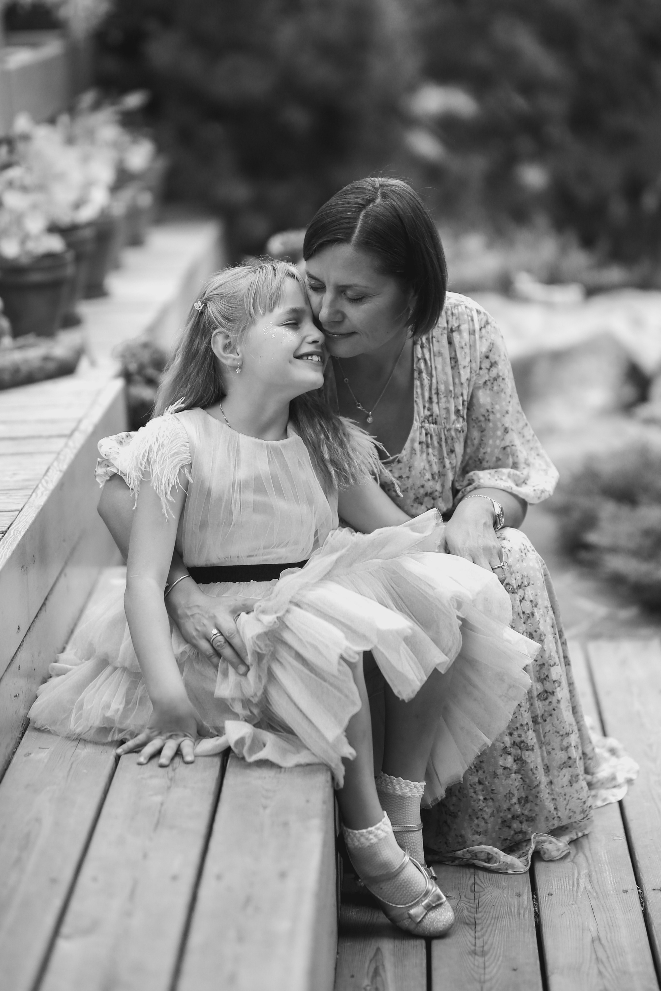 Юлия с семьей. Фотограф Анастасия Залевская